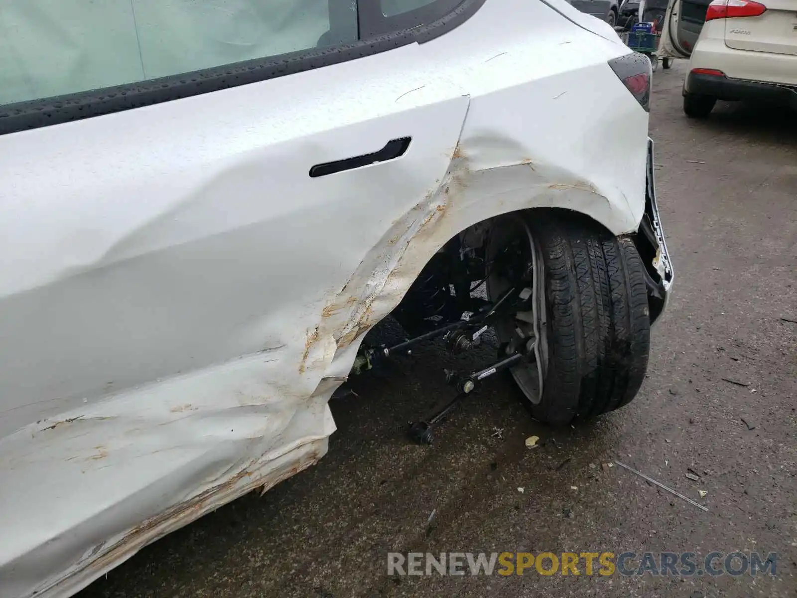 9 Photograph of a damaged car 5YJ3E1EB7MF926661 TESLA MODEL 3 2021