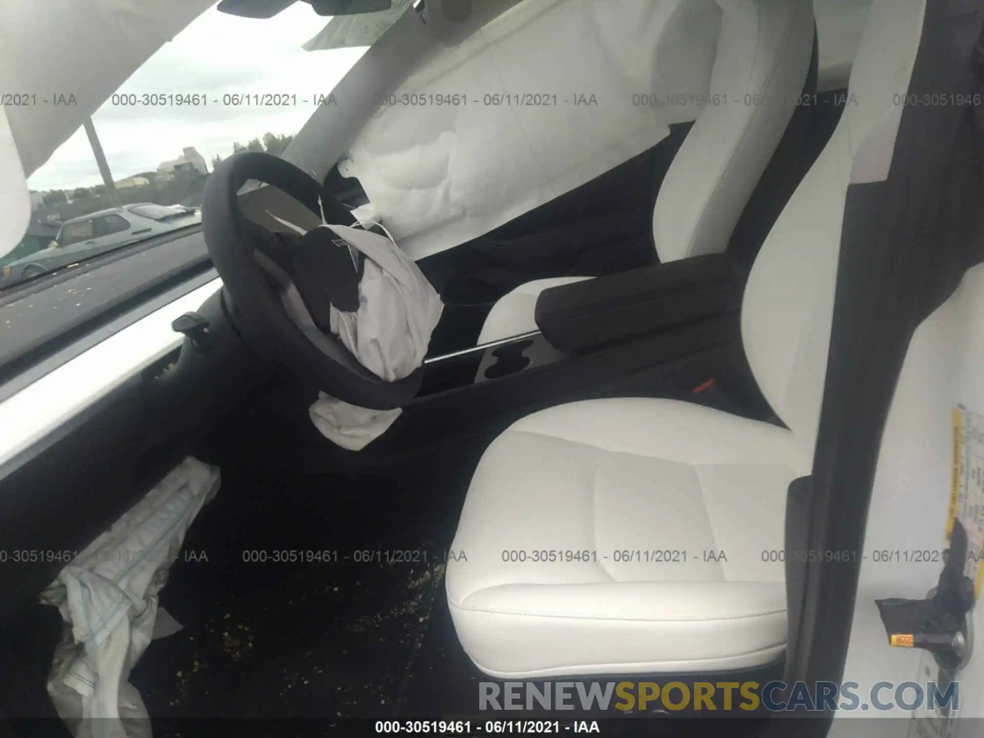 5 Photograph of a damaged car 5YJ3E1EB7MF960616 TESLA MODEL 3 2021