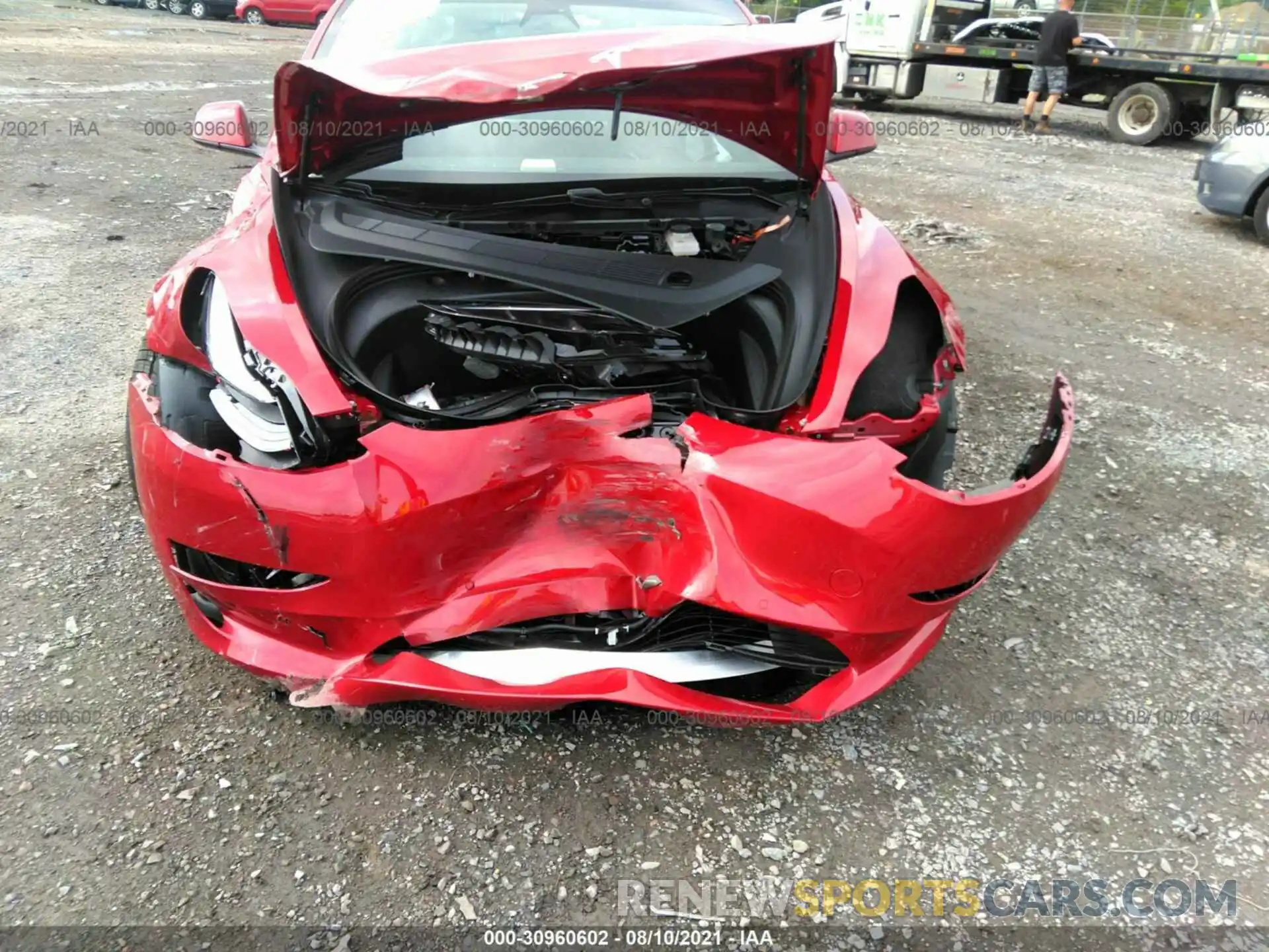 6 Photograph of a damaged car 5YJ3E1EB7MF979764 TESLA MODEL 3 2021