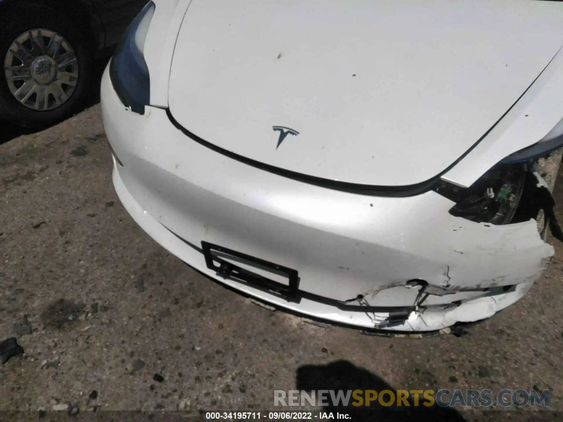 10 Photograph of a damaged car 5YJ3E1EB7MF990117 TESLA MODEL 3 2021