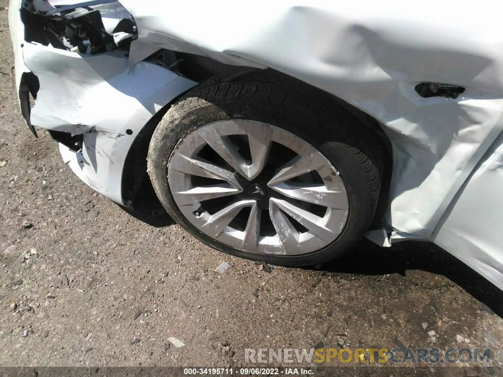 6 Photograph of a damaged car 5YJ3E1EB7MF990117 TESLA MODEL 3 2021