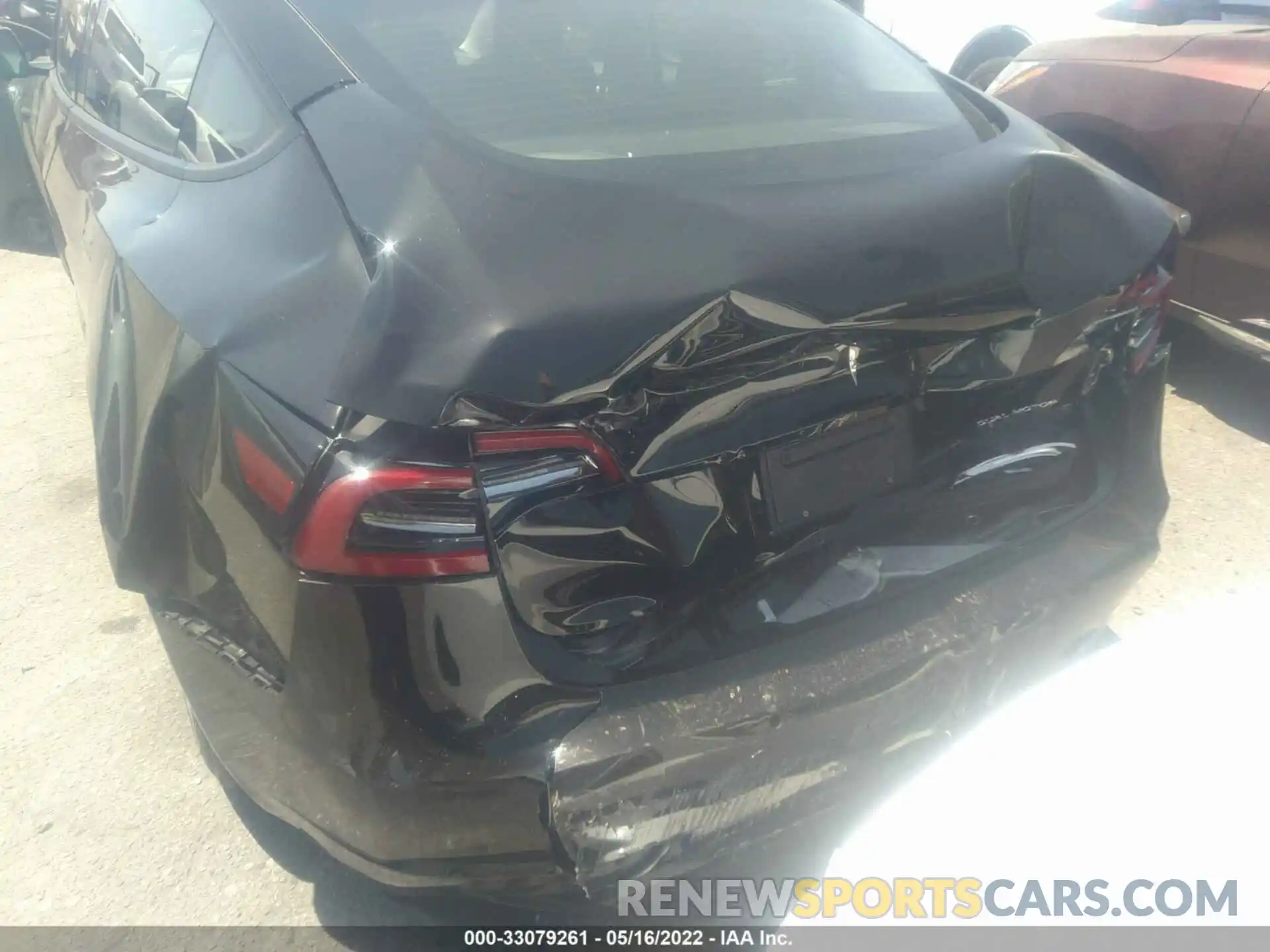 6 Photograph of a damaged car 5YJ3E1EB8MF014783 TESLA MODEL 3 2021