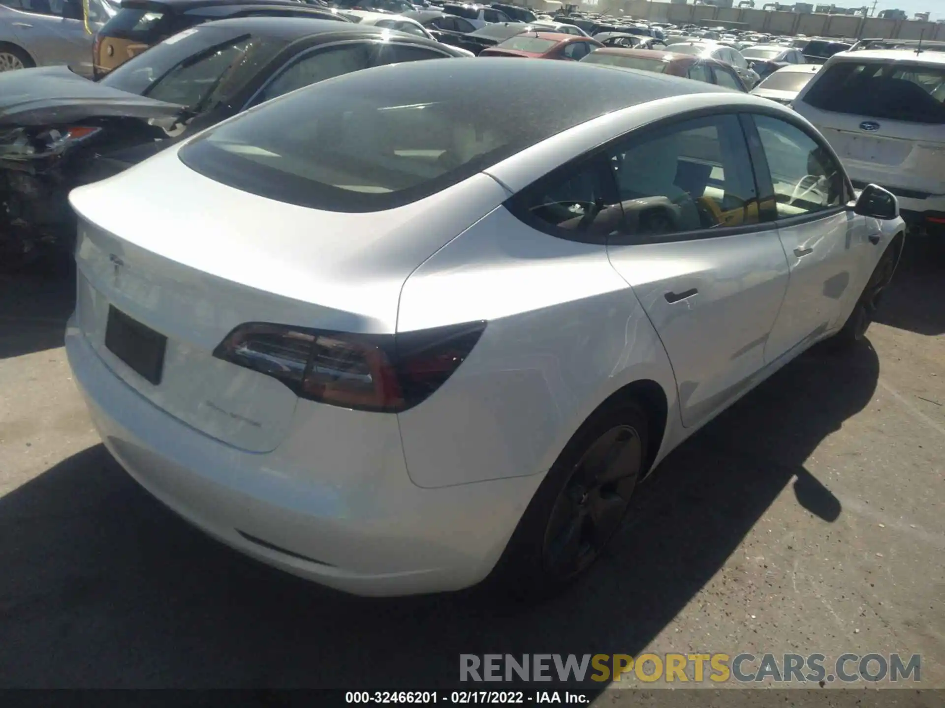 4 Photograph of a damaged car 5YJ3E1EB8MF034239 TESLA MODEL 3 2021