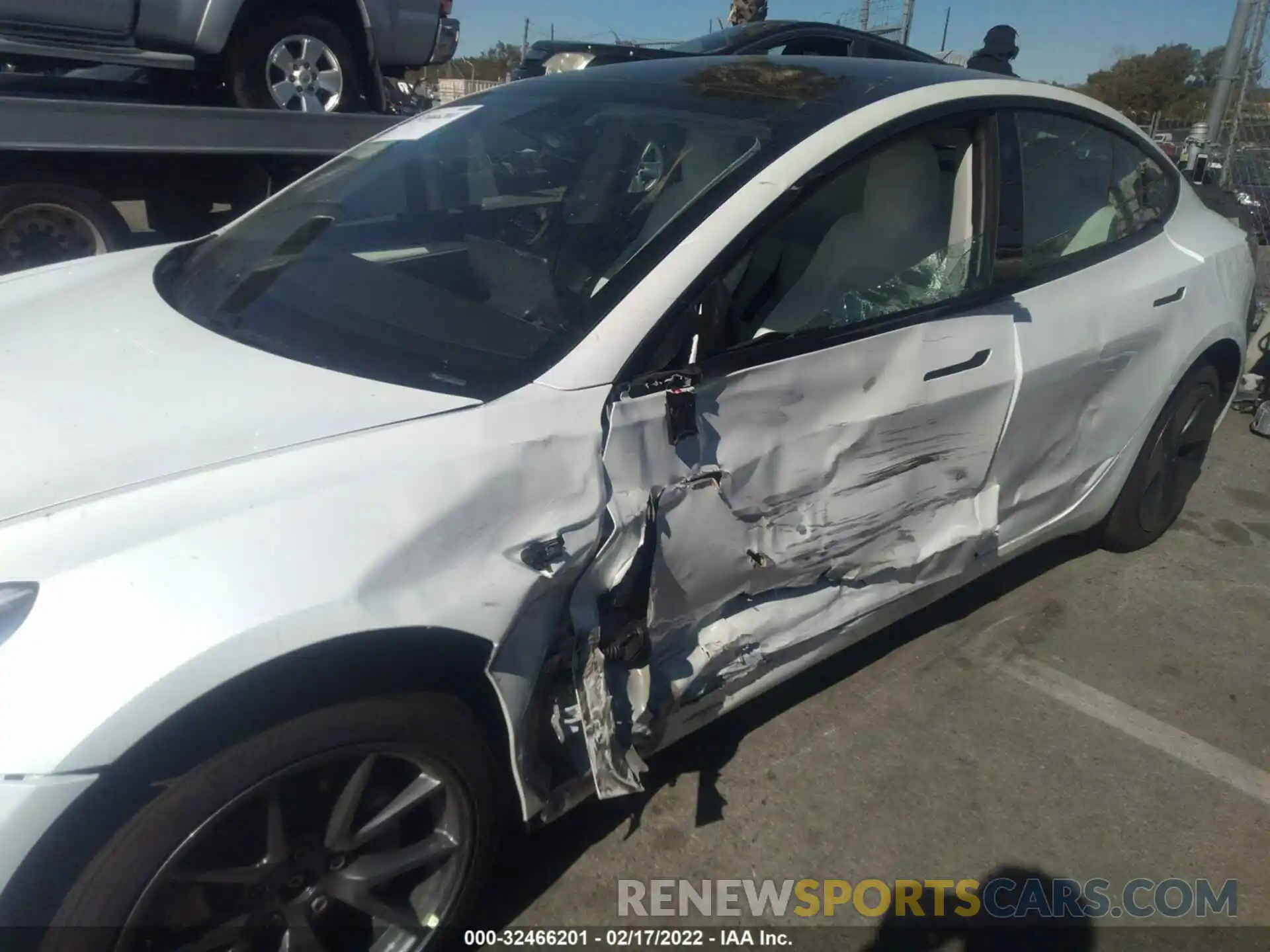 6 Photograph of a damaged car 5YJ3E1EB8MF034239 TESLA MODEL 3 2021