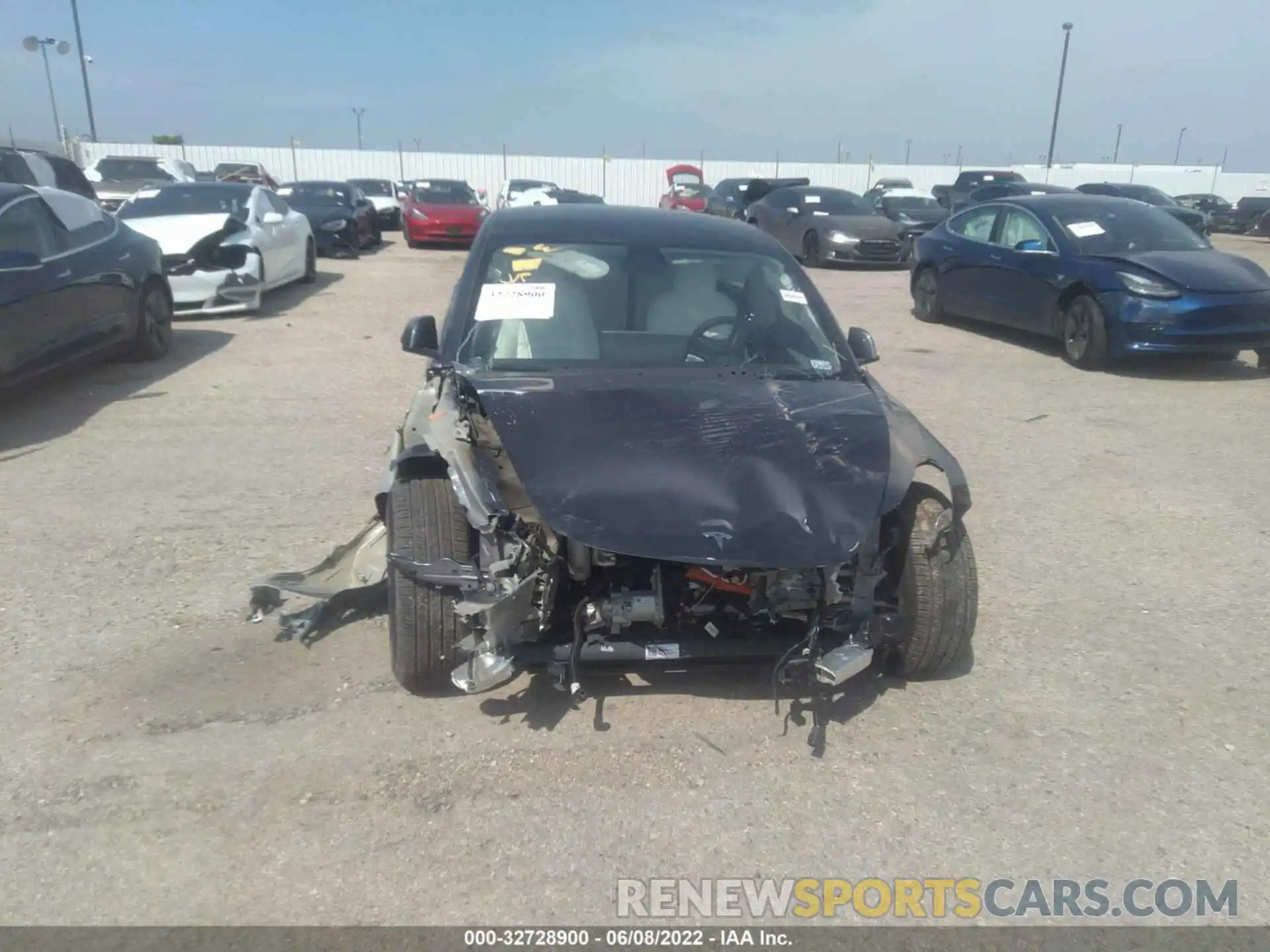 6 Photograph of a damaged car 5YJ3E1EB8MF088110 TESLA MODEL 3 2021