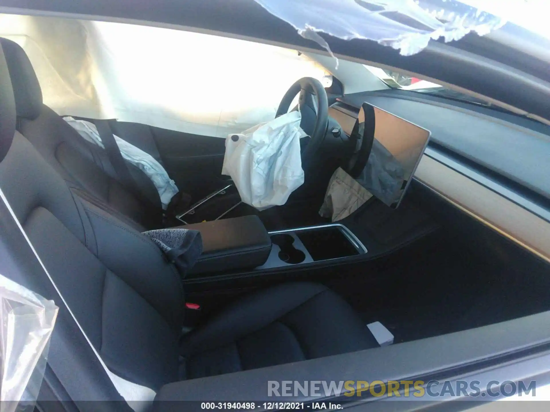 5 Photograph of a damaged car 5YJ3E1EB8MF849413 TESLA MODEL 3 2021