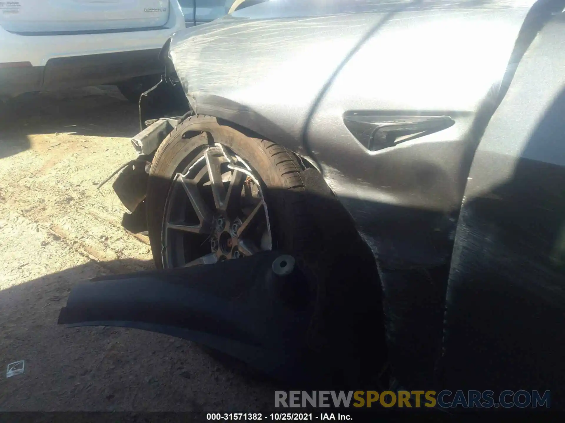 10 Photograph of a damaged car 5YJ3E1EB8MF852666 TESLA MODEL 3 2021