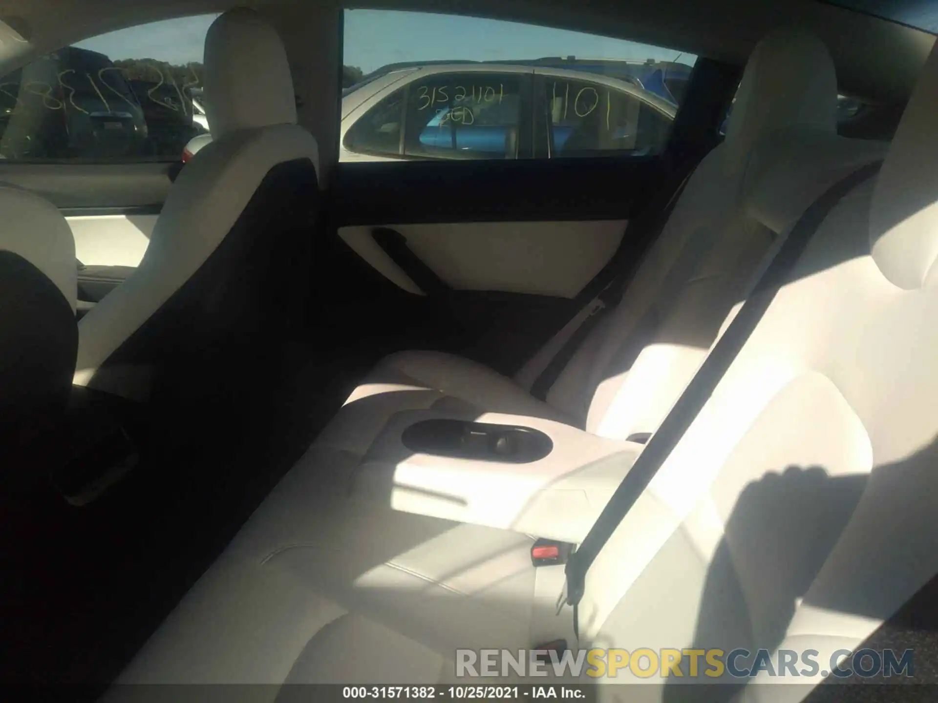 8 Photograph of a damaged car 5YJ3E1EB8MF852666 TESLA MODEL 3 2021