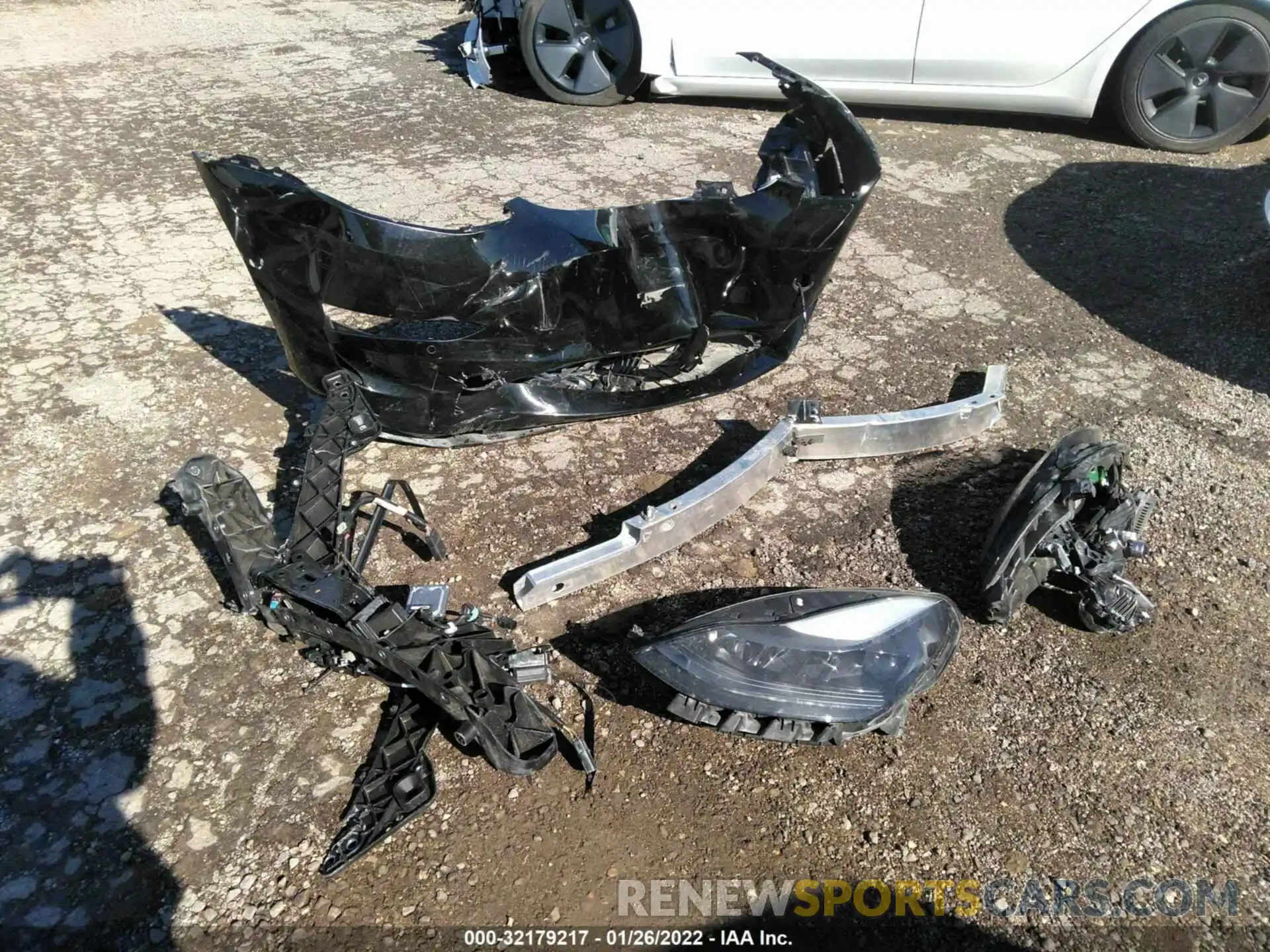 12 Photograph of a damaged car 5YJ3E1EB8MF869502 TESLA MODEL 3 2021