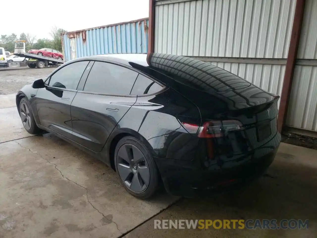 3 Фотография поврежденного автомобиля 5YJ3E1EB9MF012850 TESLA MODEL 3 2021