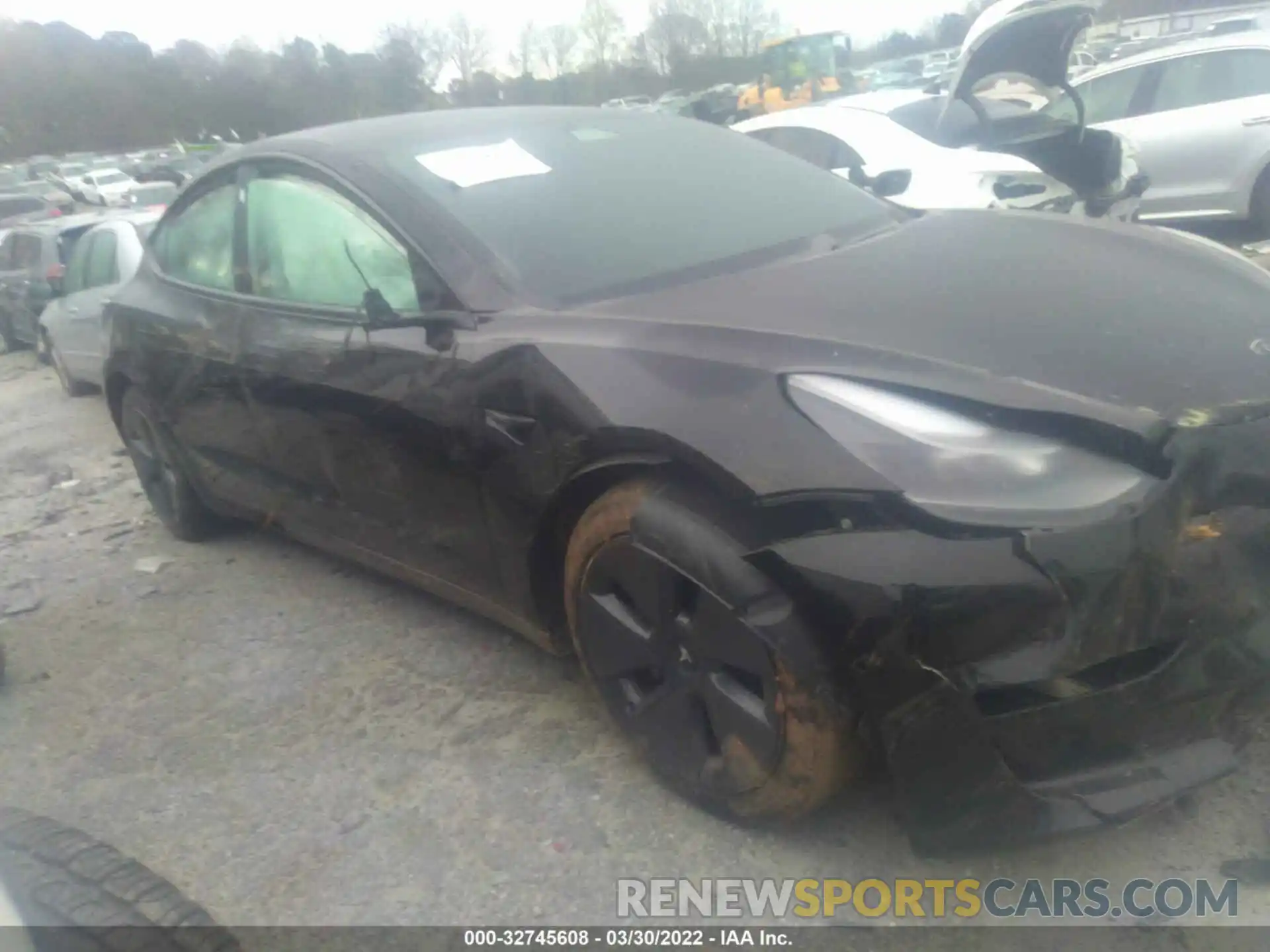 6 Photograph of a damaged car 5YJ3E1EB9MF062440 TESLA MODEL 3 2021