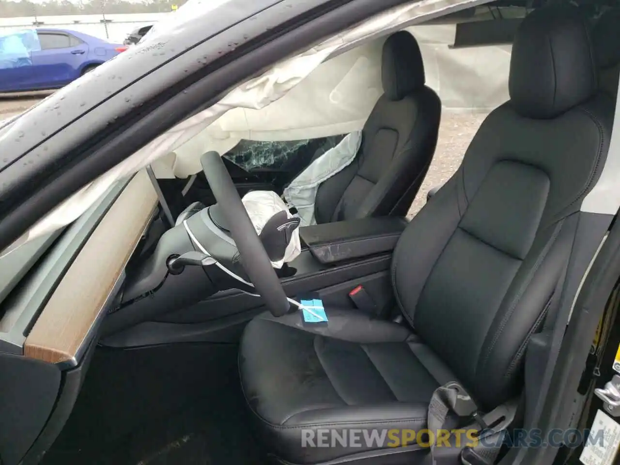 5 Photograph of a damaged car 5YJ3E1EB9MF062504 TESLA MODEL 3 2021