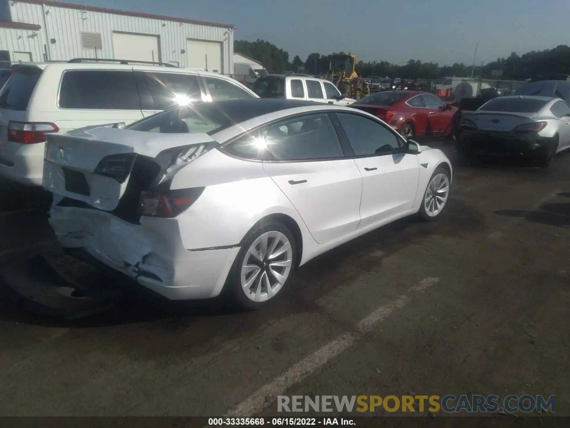 4 Photograph of a damaged car 5YJ3E1EB9MF850490 TESLA MODEL 3 2021