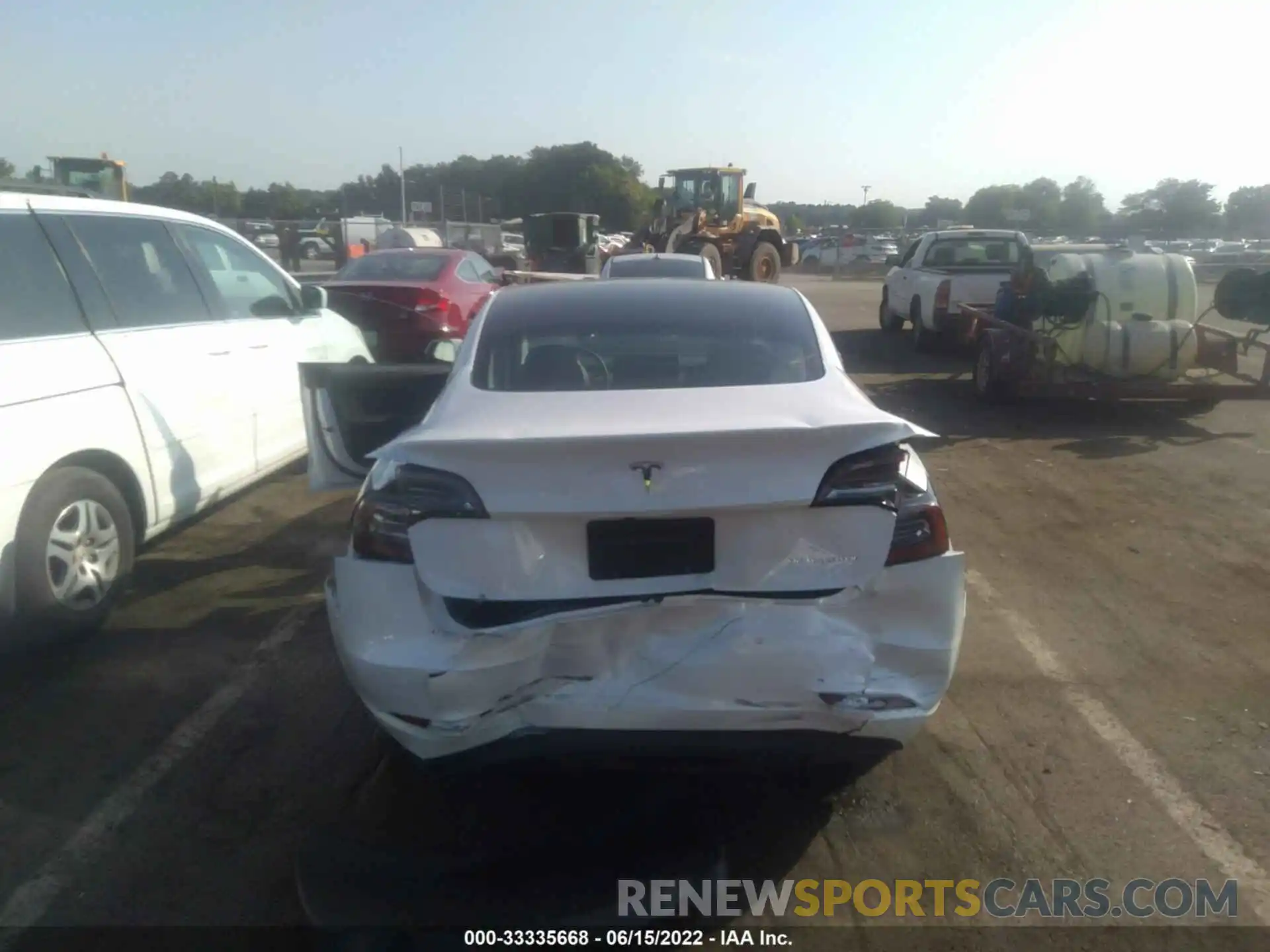 6 Photograph of a damaged car 5YJ3E1EB9MF850490 TESLA MODEL 3 2021