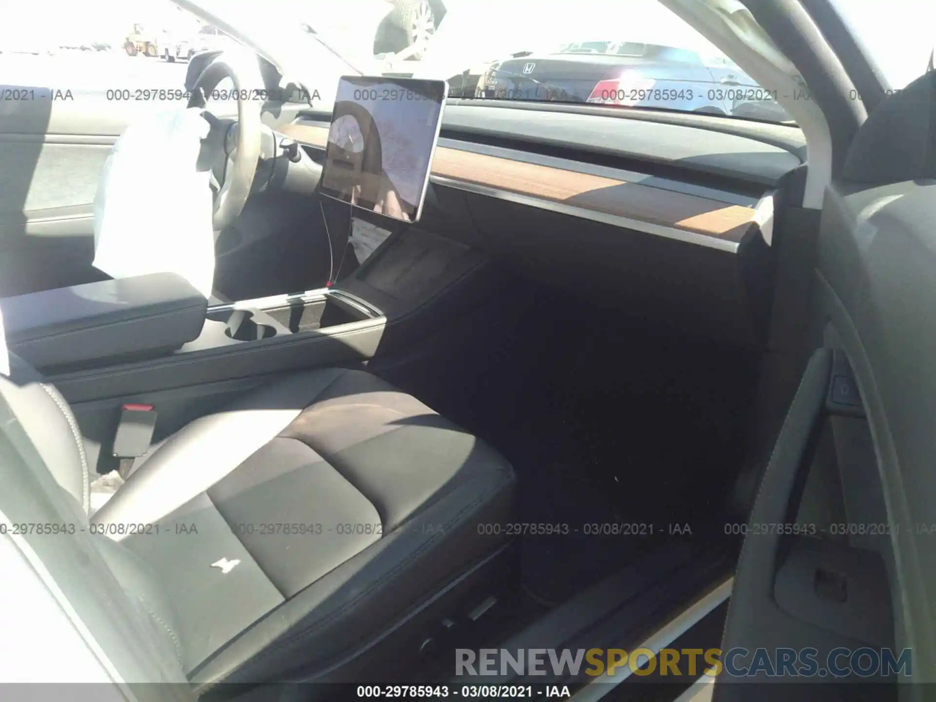 5 Photograph of a damaged car 5YJ3E1EB9MF869587 TESLA MODEL 3 2021