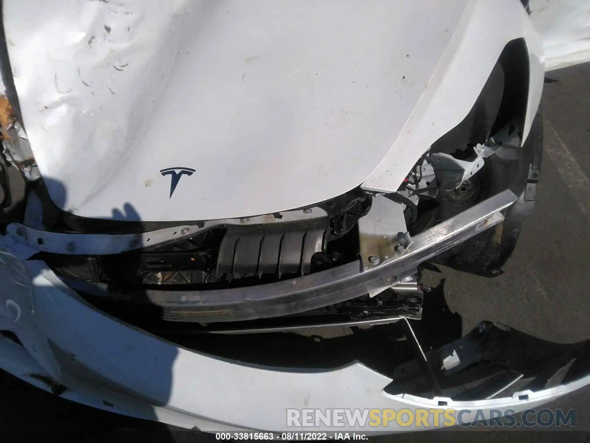 10 Photograph of a damaged car 5YJ3E1EB9MF876104 TESLA MODEL 3 2021