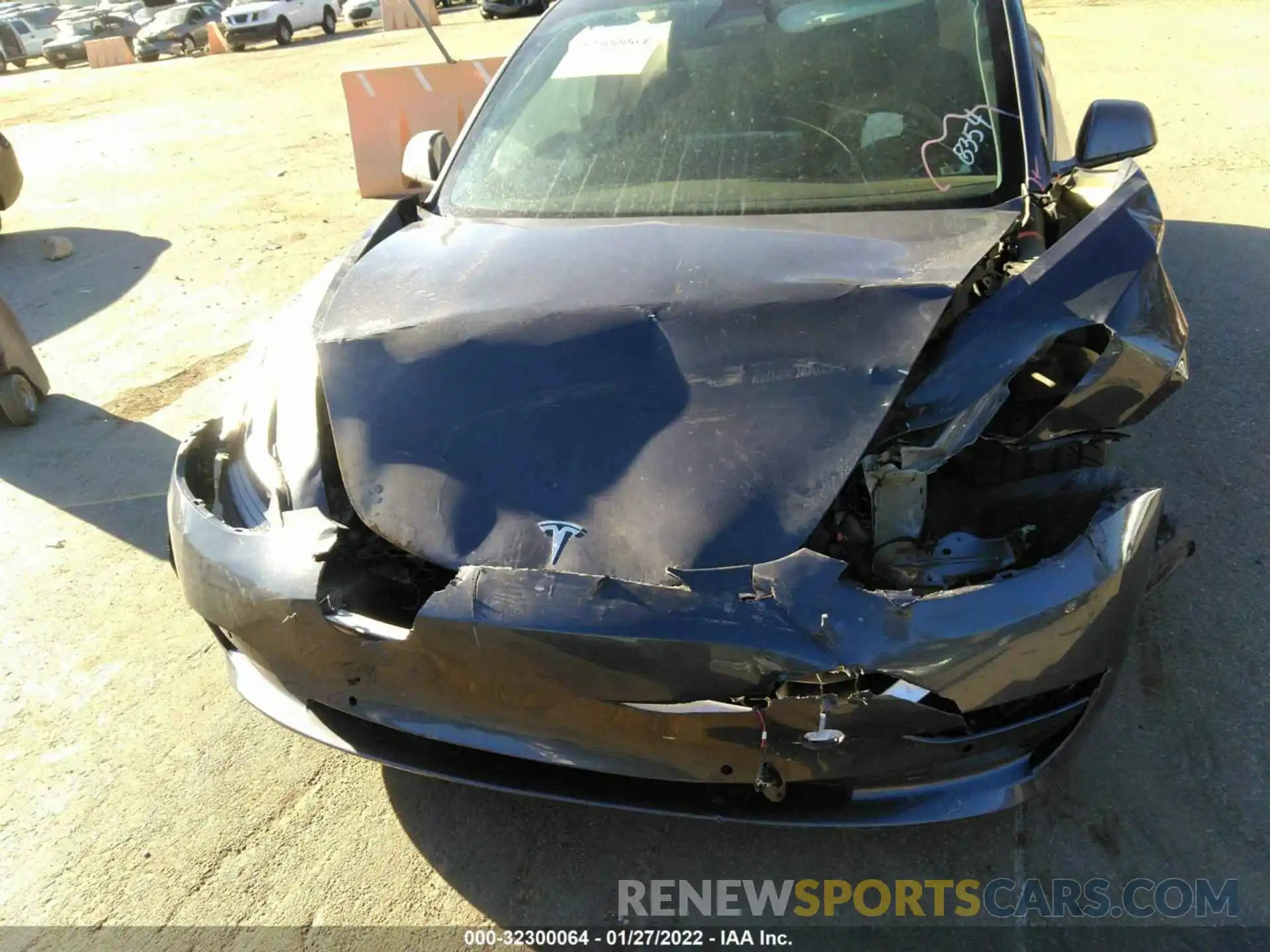 6 Photograph of a damaged car 5YJ3E1EB9MF878354 TESLA MODEL 3 2021