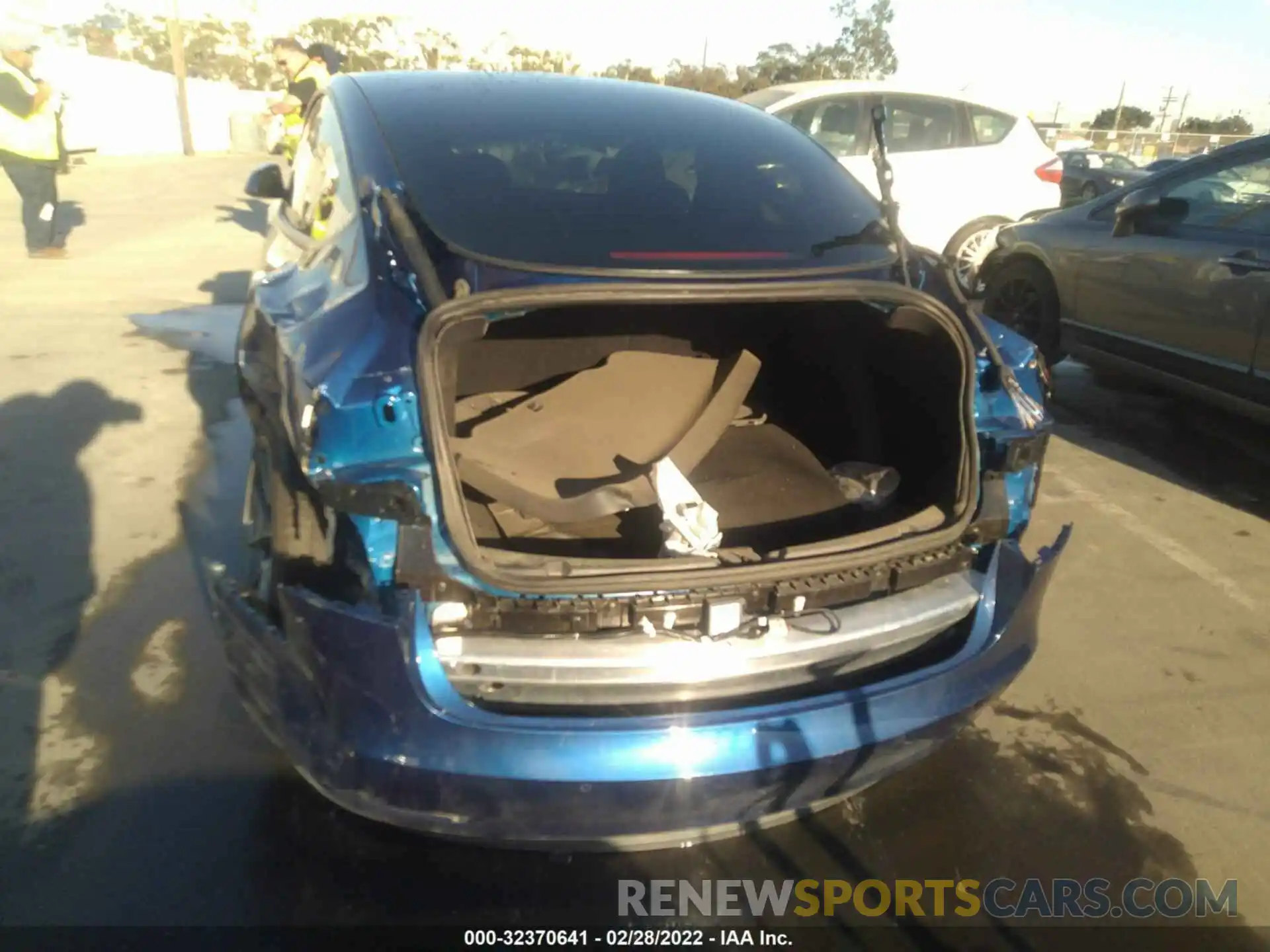 6 Photograph of a damaged car 5YJ3E1EBXMF003588 TESLA MODEL 3 2021