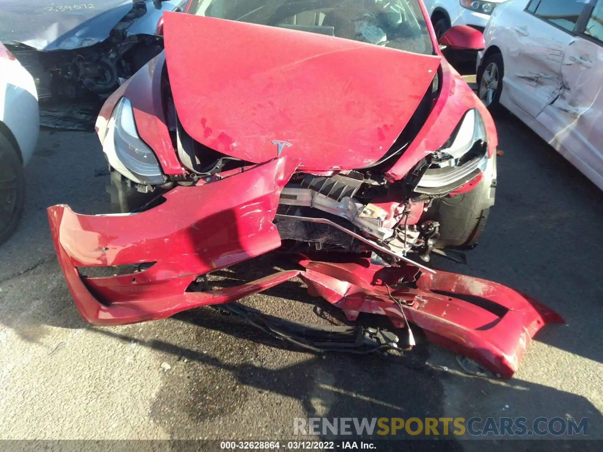 6 Photograph of a damaged car 5YJ3E1EBXMF048921 TESLA MODEL 3 2021