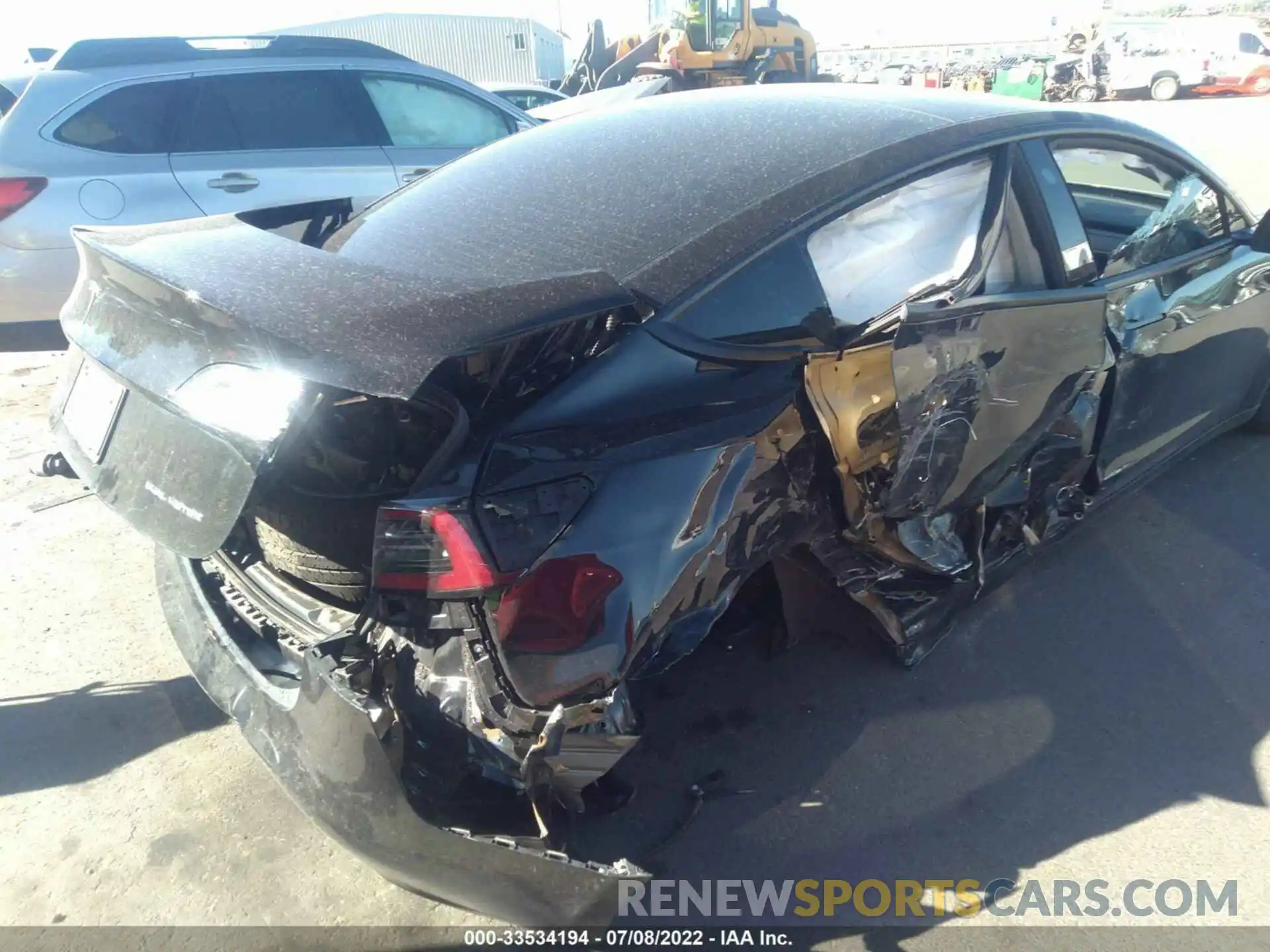 6 Photograph of a damaged car 5YJ3E1EBXMF050488 TESLA MODEL 3 2021