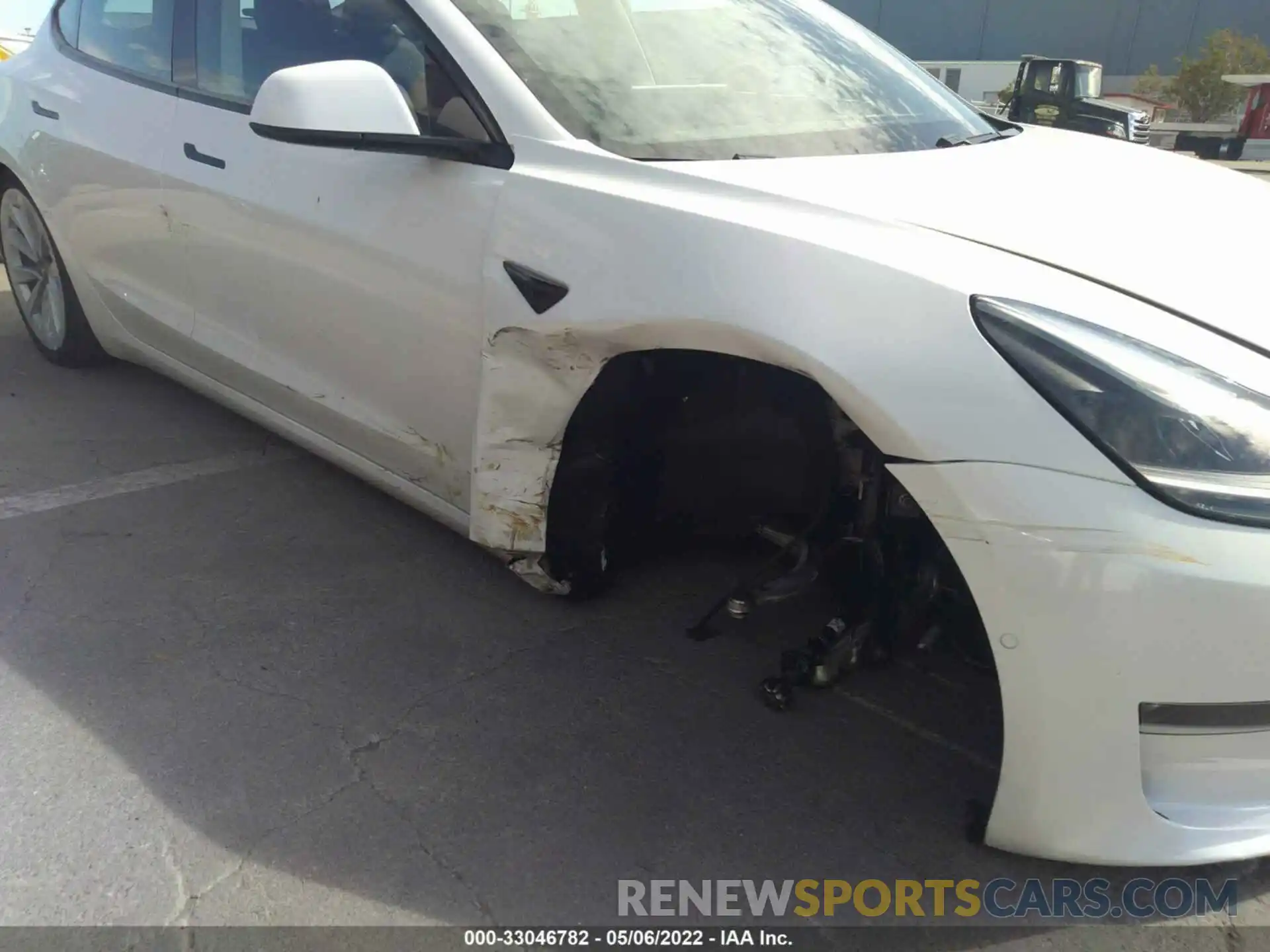 6 Photograph of a damaged car 5YJ3E1EBXMF071180 TESLA MODEL 3 2021