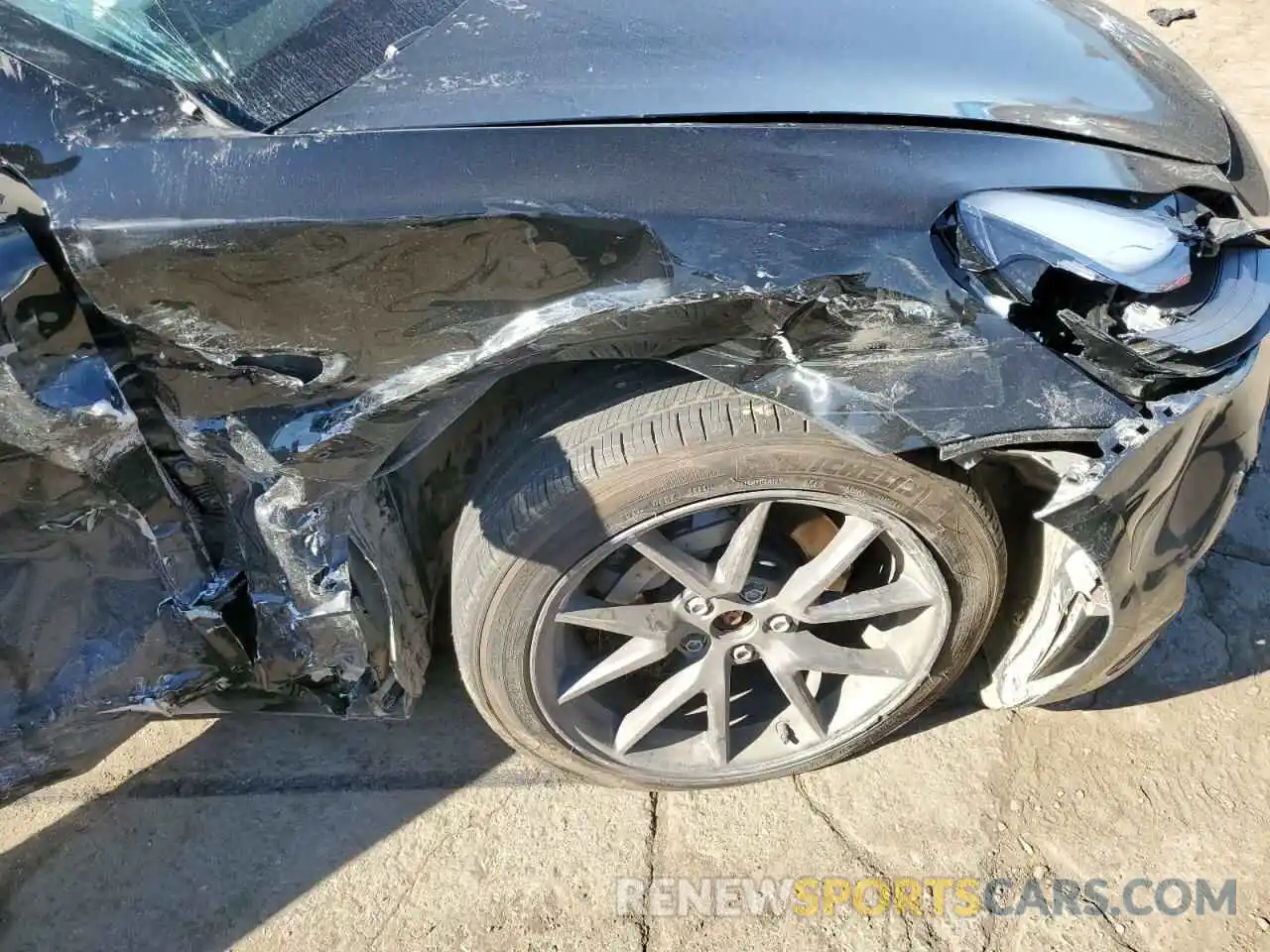 9 Photograph of a damaged car 5YJ3E1EBXMF079537 TESLA MODEL 3 2021