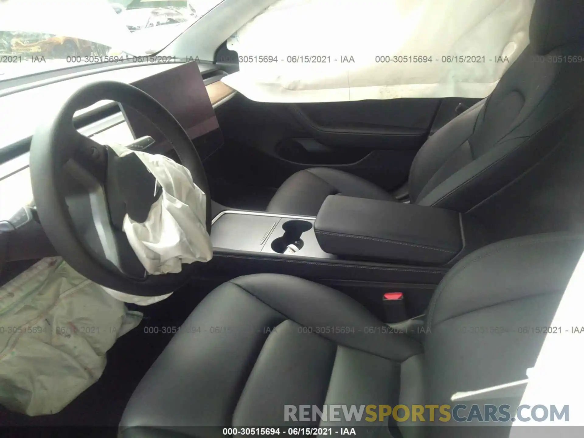 5 Photograph of a damaged car 5YJ3E1EBXMF862356 TESLA MODEL 3 2021