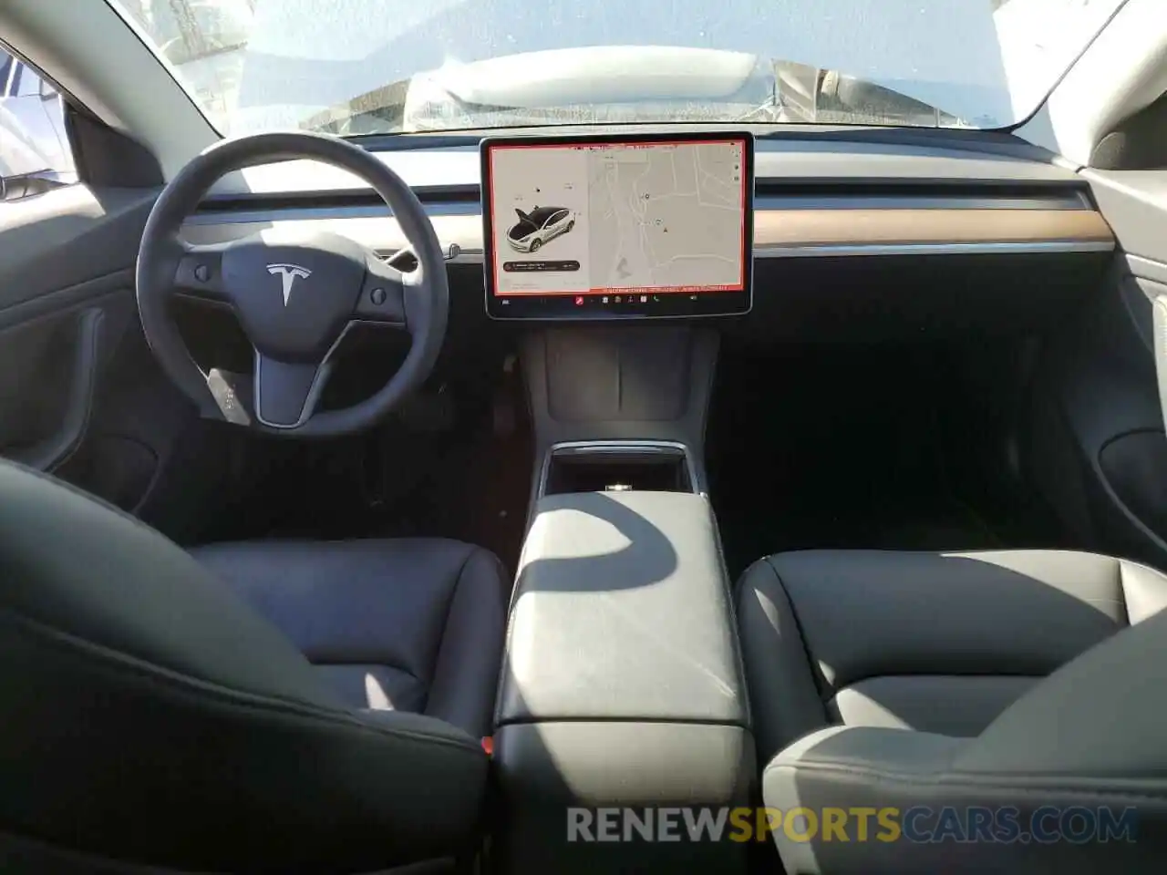 8 Photograph of a damaged car 5YJ3E1EBXMF879660 TESLA MODEL 3 2021