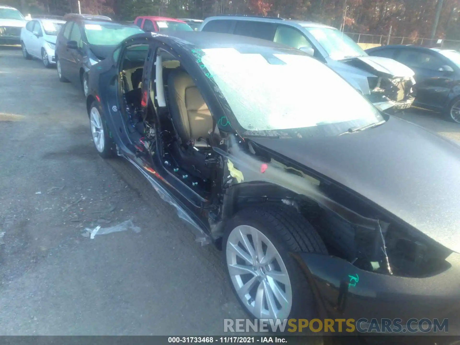 6 Photograph of a damaged car 5YJ3E1EBXMF924192 TESLA MODEL 3 2021