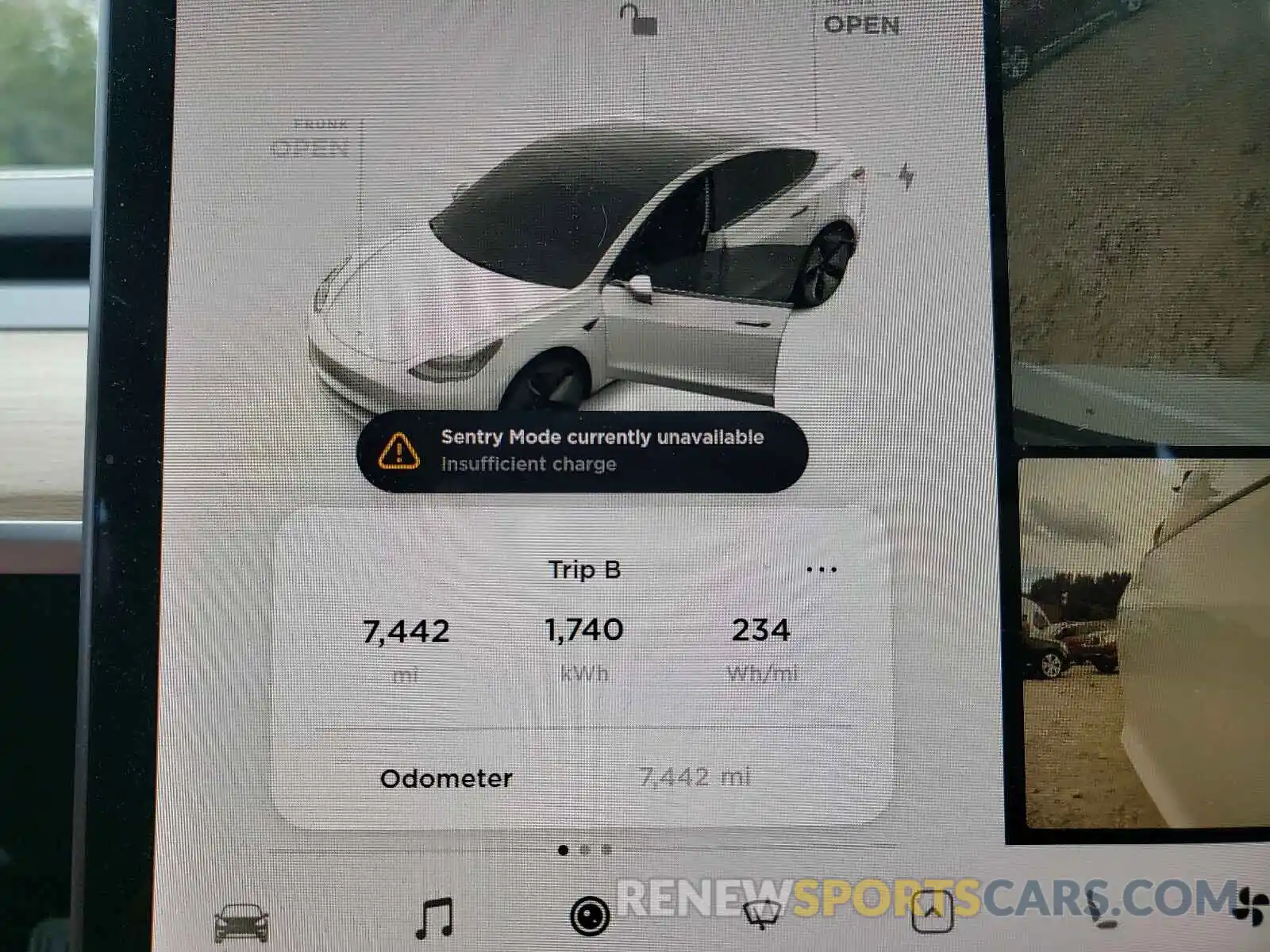 8 Photograph of a damaged car 5YJ3E1EBXMF924791 TESLA MODEL 3 2021