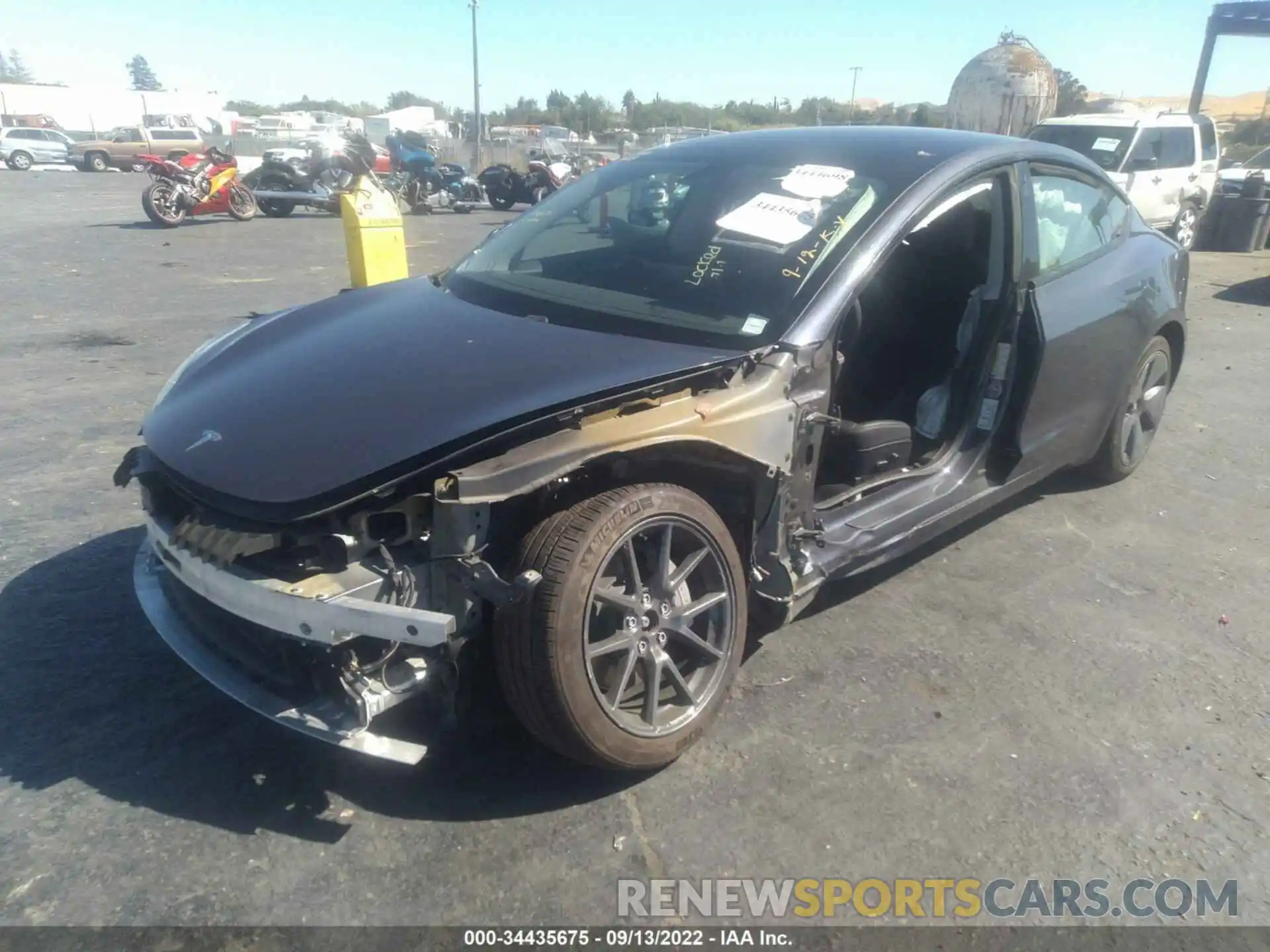 6 Photograph of a damaged car 5YJ3E1EBXMF939131 TESLA MODEL 3 2021