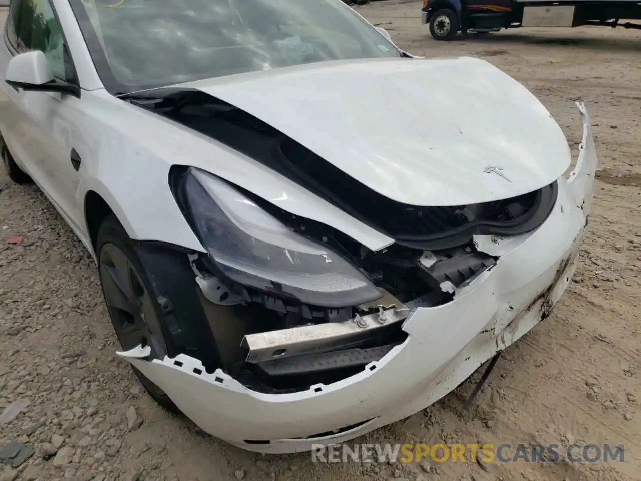 9 Photograph of a damaged car 5YJ3E1EBXMF978995 TESLA MODEL 3 2021