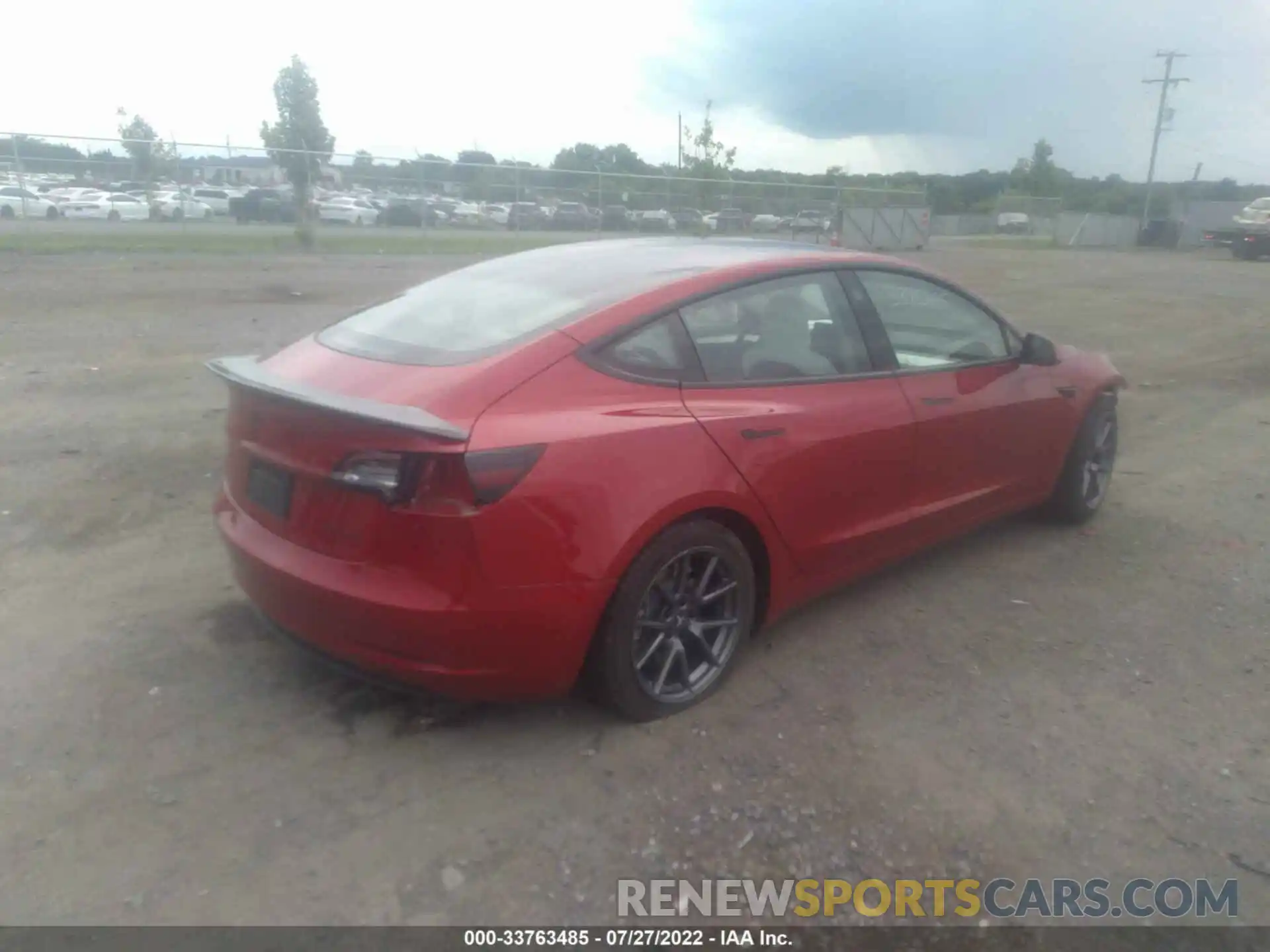 4 Photograph of a damaged car 5YJ3E1EBXMF993187 TESLA MODEL 3 2021