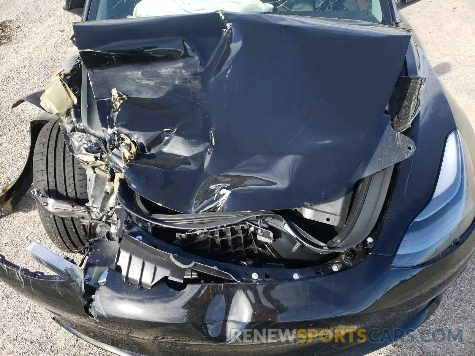 7 Photograph of a damaged car 5YJ3E1EC0MF055451 TESLA MODEL 3 2021