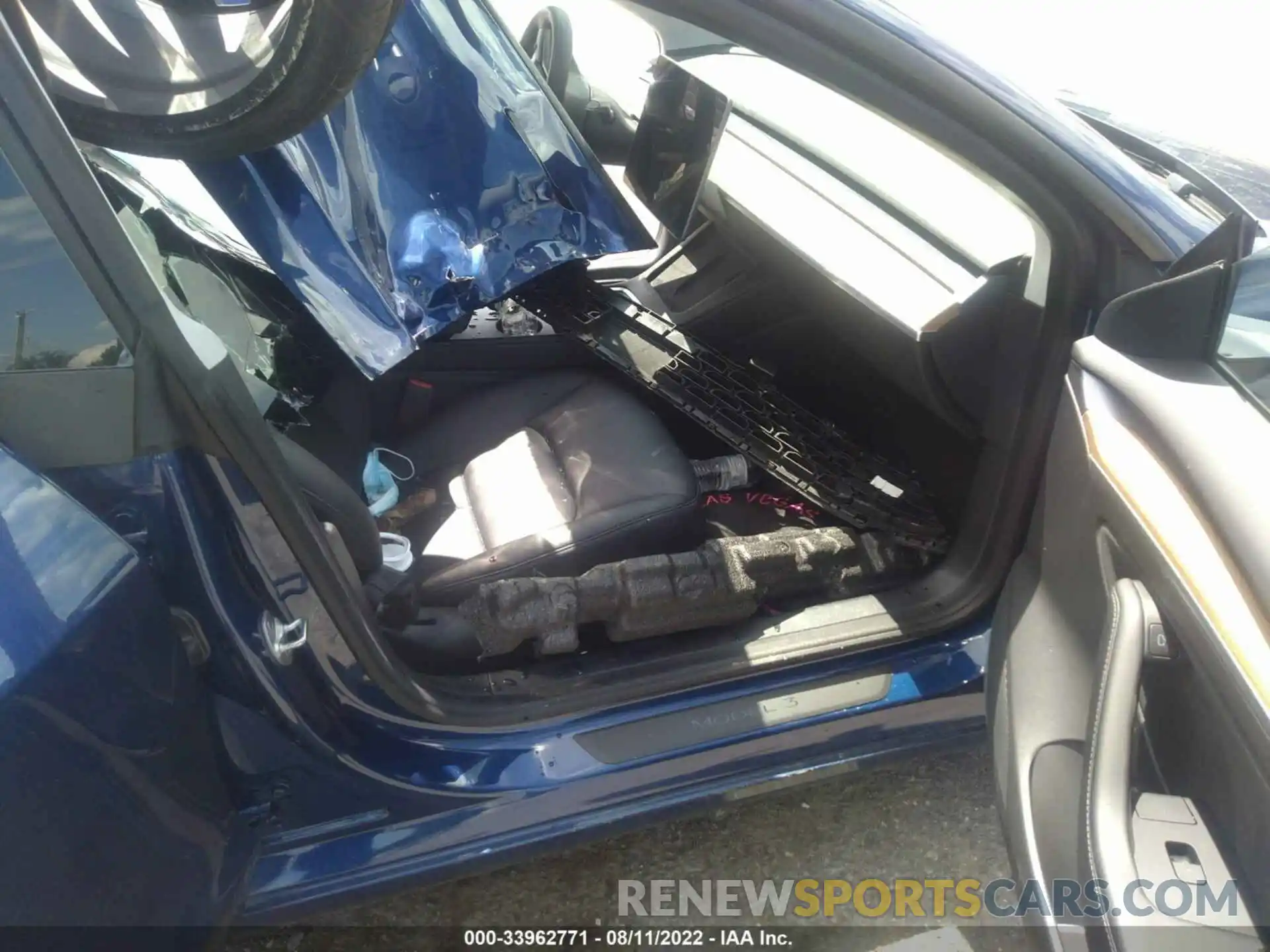 5 Photograph of a damaged car 5YJ3E1EC0MF056132 TESLA MODEL 3 2021