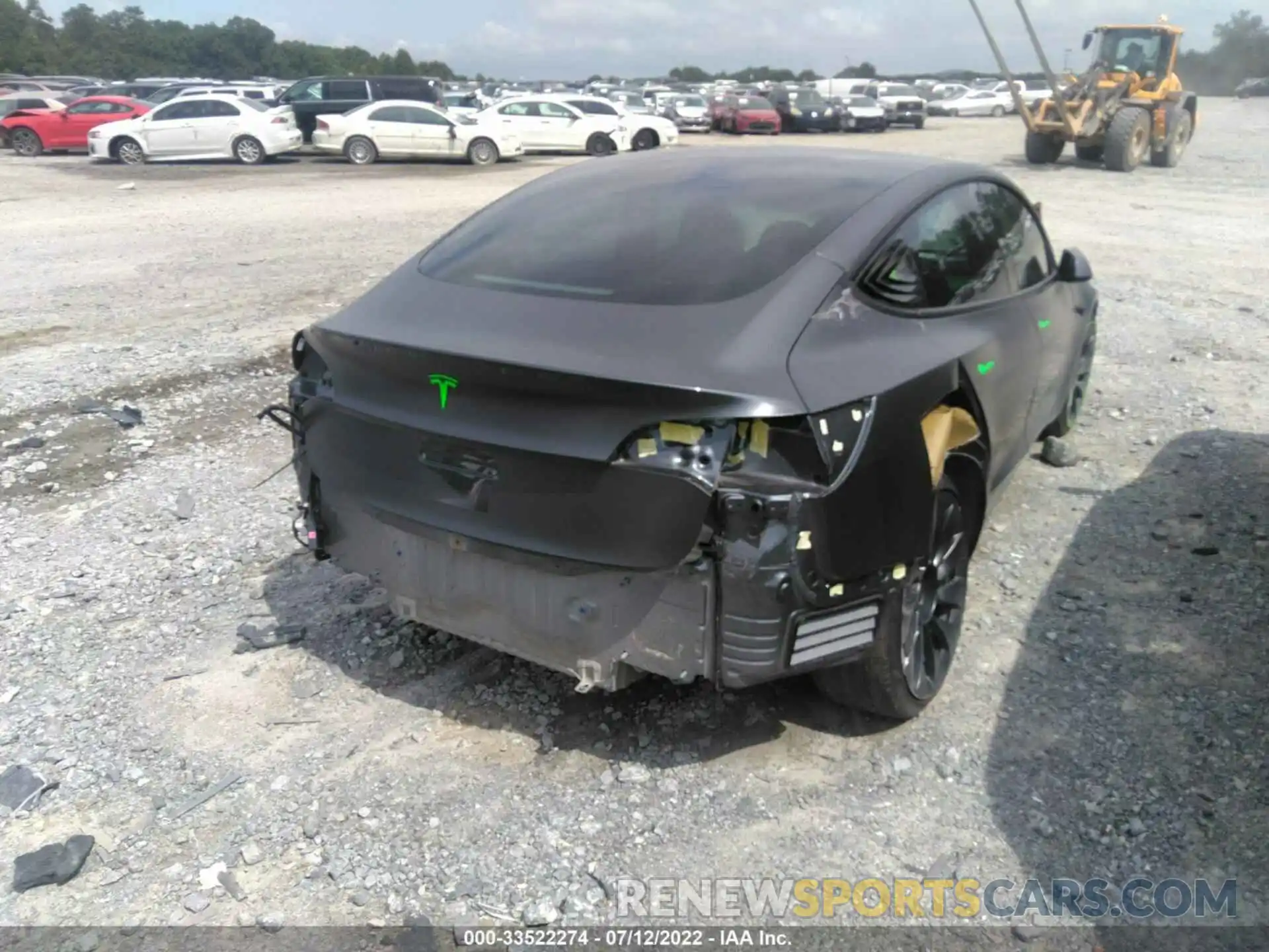 6 Photograph of a damaged car 5YJ3E1EC0MF926414 TESLA MODEL 3 2021