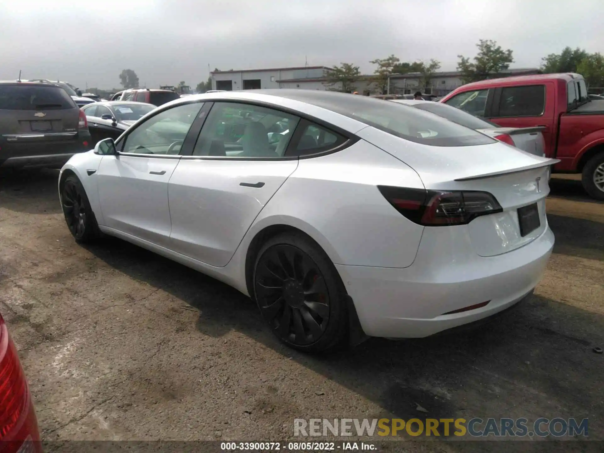 3 Фотография поврежденного автомобиля 5YJ3E1EC1MF059654 TESLA MODEL 3 2021