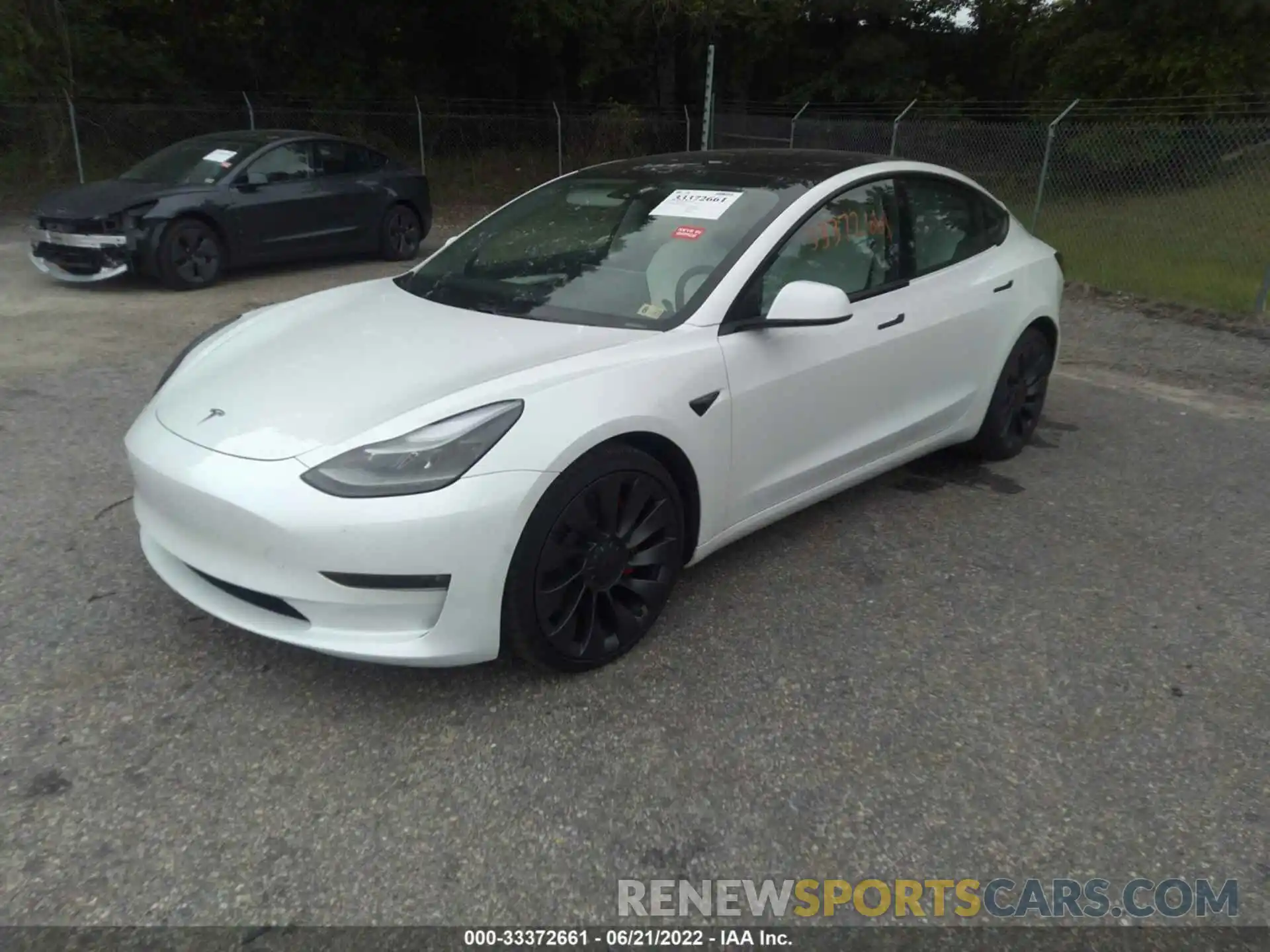 2 Фотография поврежденного автомобиля 5YJ3E1EC2MF026534 TESLA MODEL 3 2021