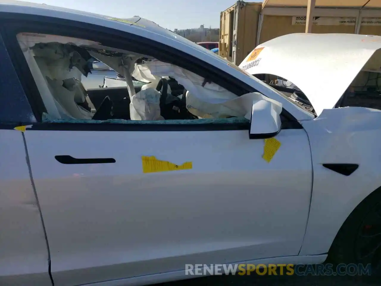 5 Photograph of a damaged car 5YJ3E1EC2MF099368 TESLA MODEL 3 2021