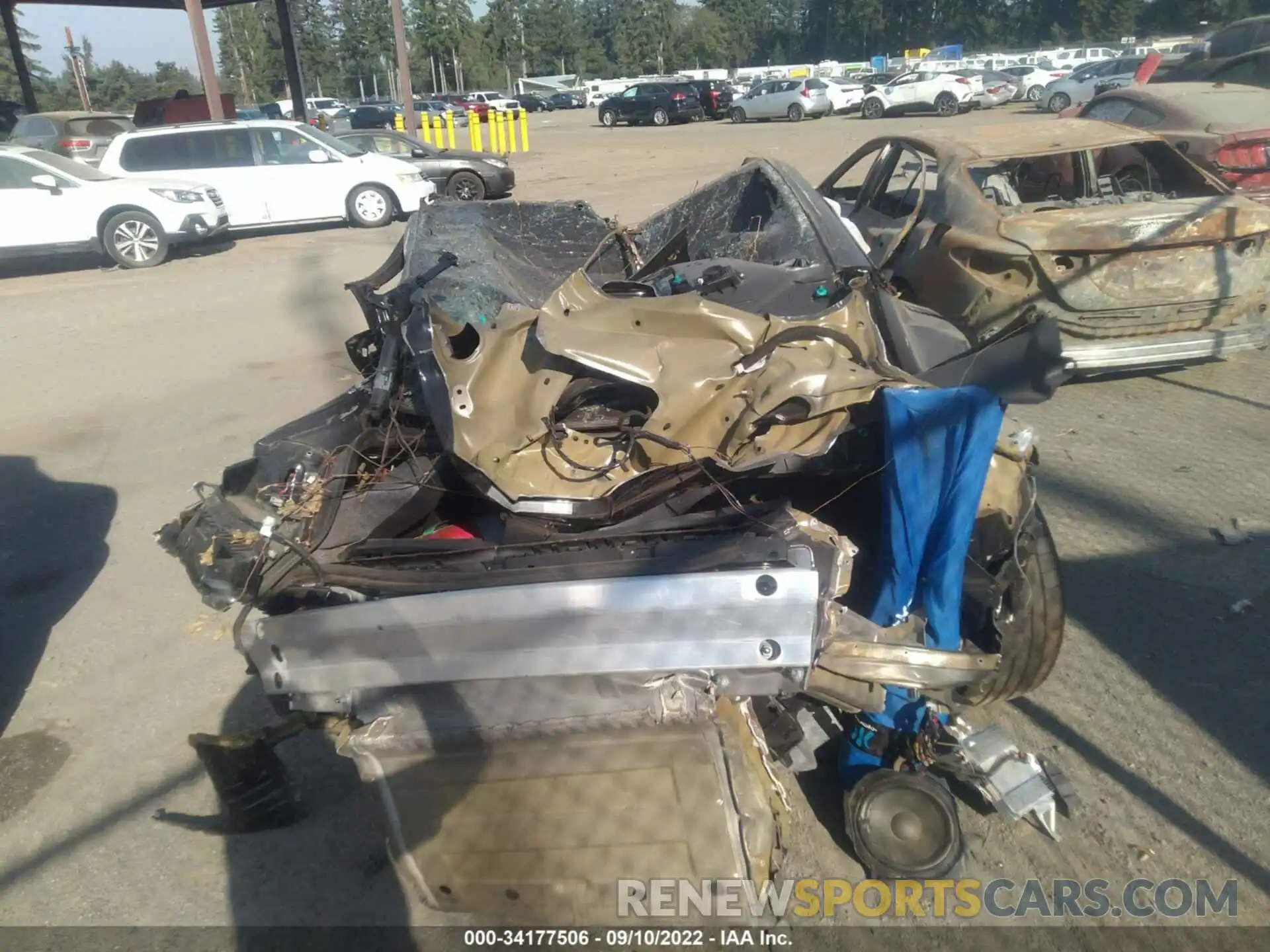 6 Photograph of a damaged car 5YJ3E1EC2MF868385 TESLA MODEL 3 2021