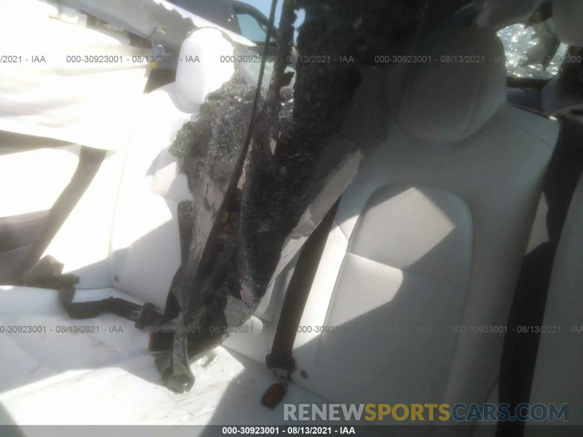 8 Photograph of a damaged car 5YJ3E1EC3MF849795 TESLA MODEL 3 2021