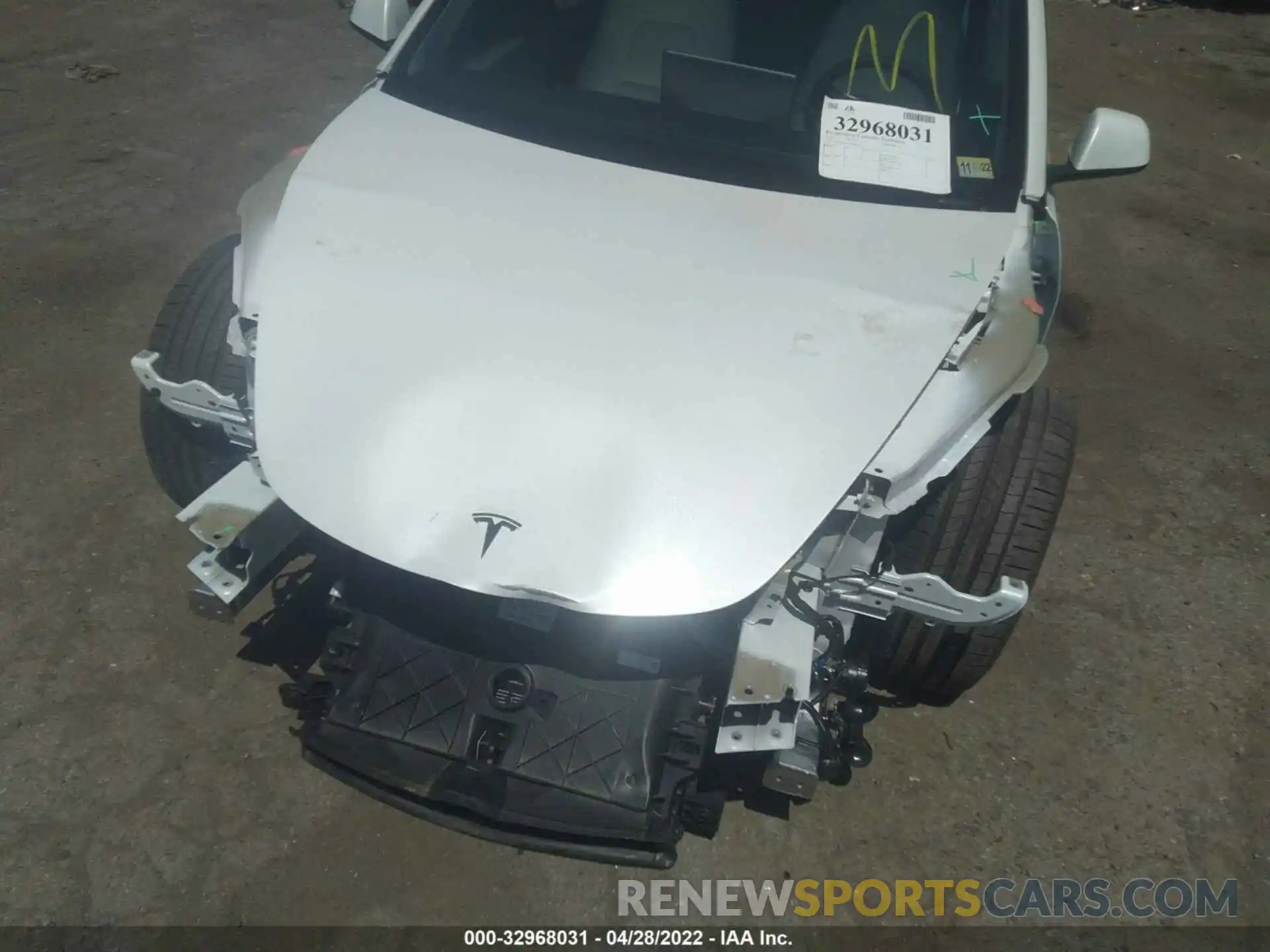 6 Photograph of a damaged car 5YJ3E1EC4MF097346 TESLA MODEL 3 2021