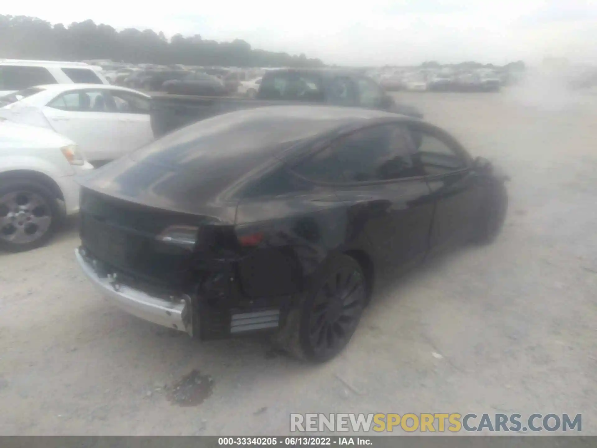 4 Photograph of a damaged car 5YJ3E1EC4MF849496 TESLA MODEL 3 2021