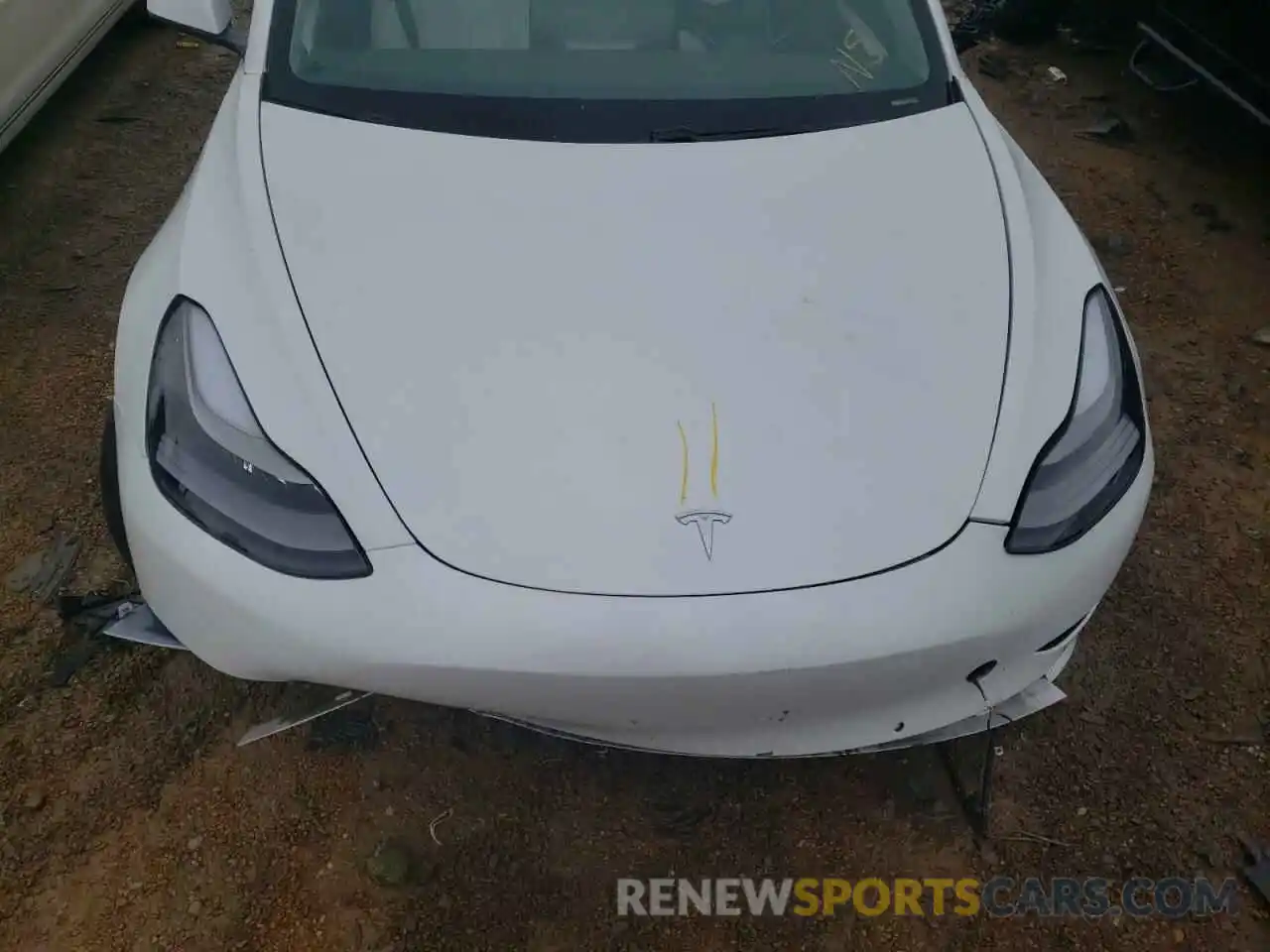 7 Фотография поврежденного автомобиля 5YJ3E1EC5MF044638 TESLA MODEL 3 2021