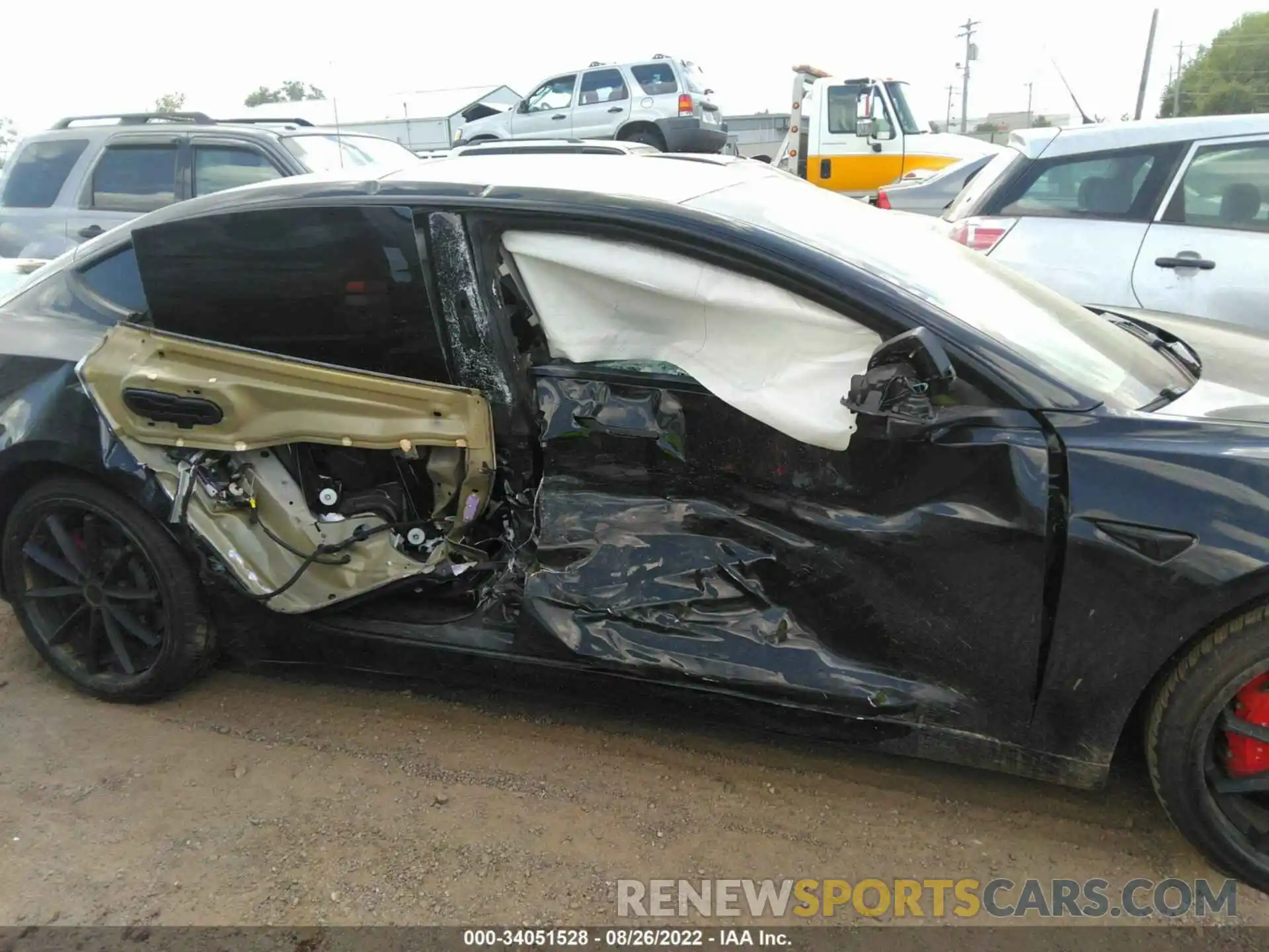 6 Photograph of a damaged car 5YJ3E1EC5MF059656 TESLA MODEL 3 2021