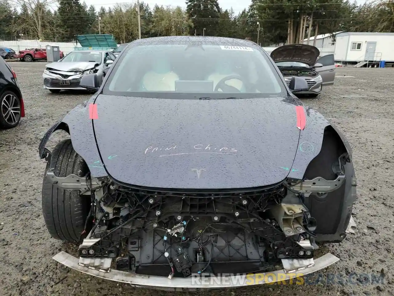 5 Photograph of a damaged car 5YJ3E1EC6MF936235 TESLA MODEL 3 2021