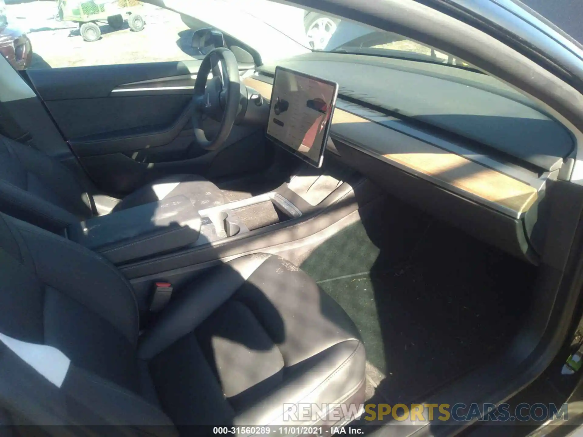 5 Photograph of a damaged car 5YJ3E1EC6MF992353 TESLA MODEL 3 2021