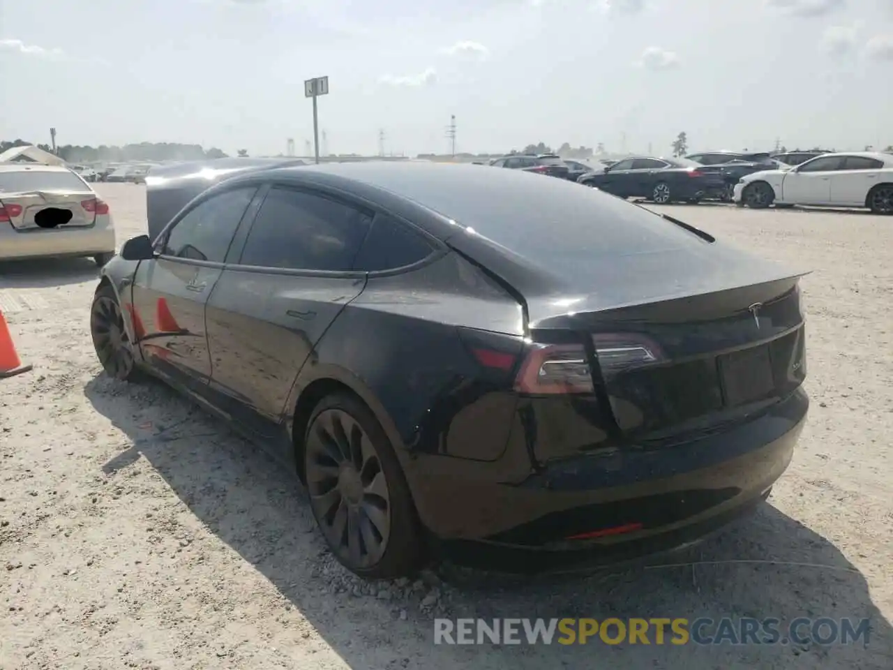 3 Фотография поврежденного автомобиля 5YJ3E1EC8MF849498 TESLA MODEL 3 2021