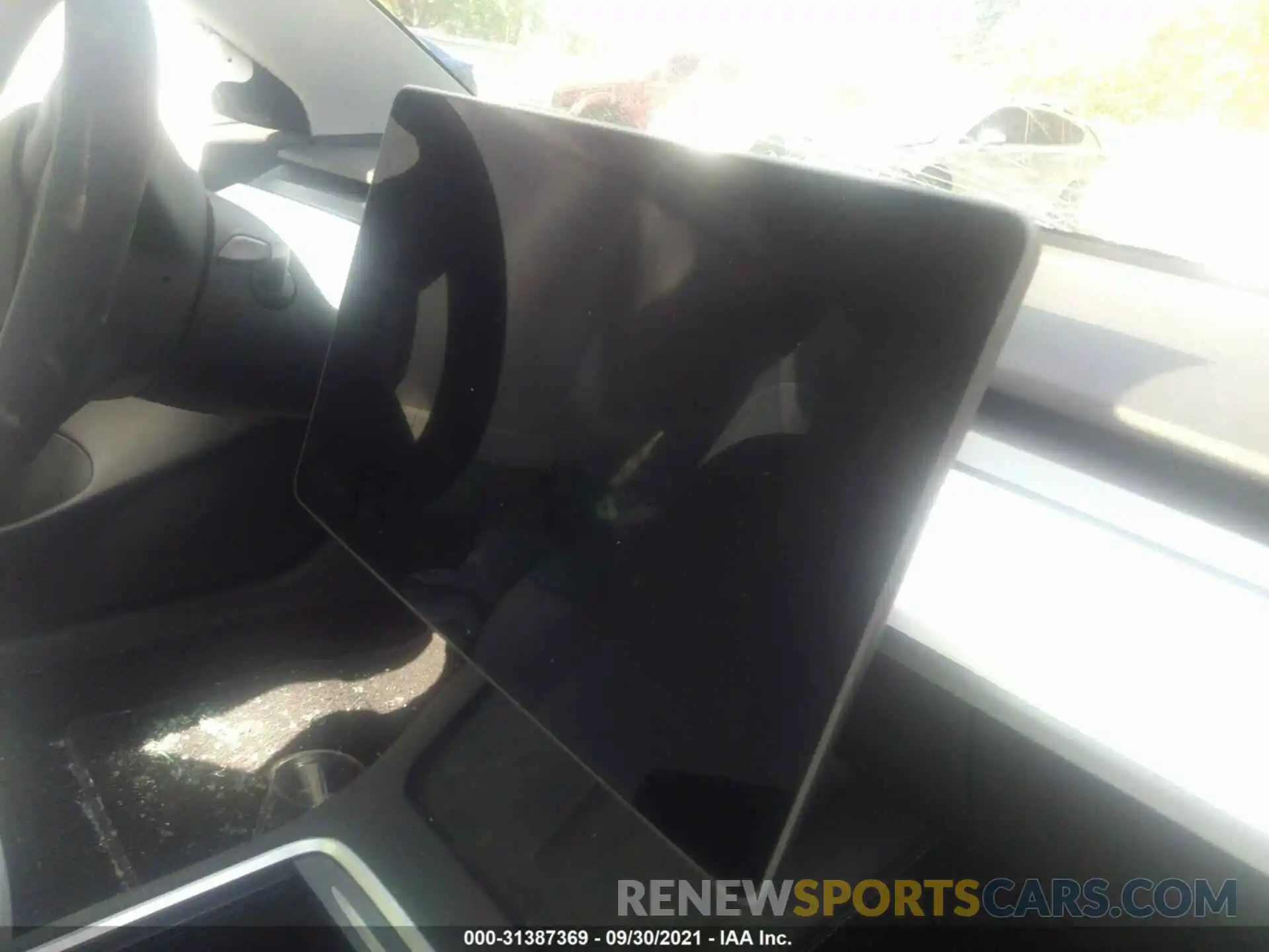 7 Photograph of a damaged car 5YJ3E1EC8MF849548 TESLA MODEL 3 2021