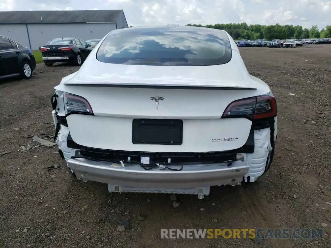 9 Photograph of a damaged car 5YJ3E1EC9MF013425 TESLA MODEL 3 2021